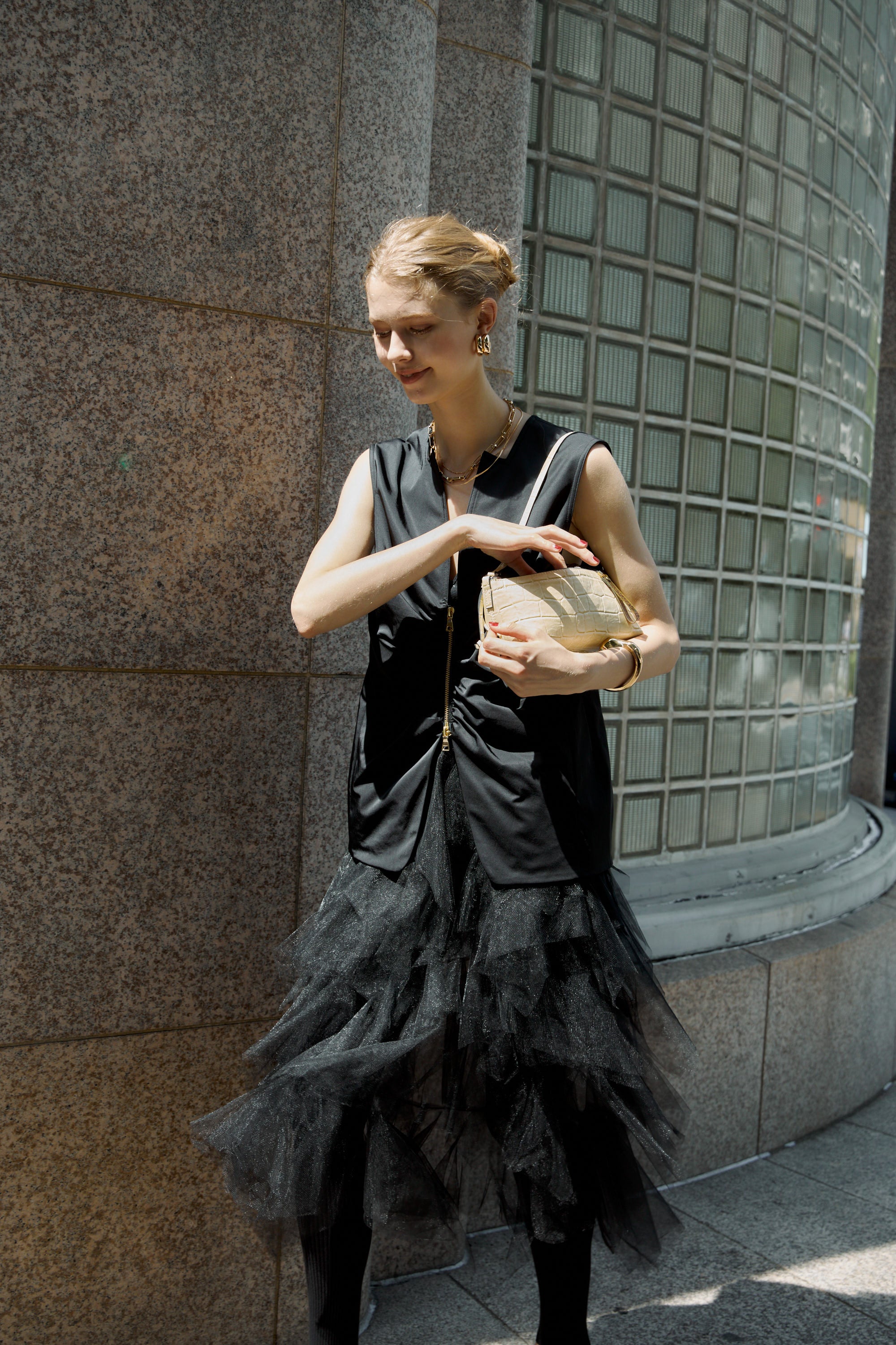 2Way conscious tulle skirt