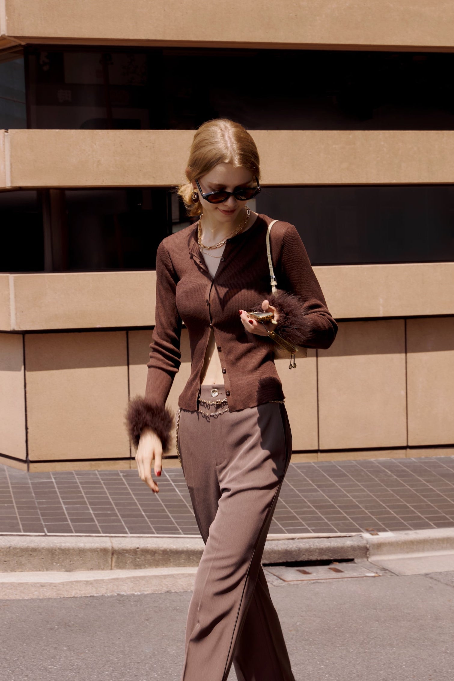 2way Real Feather Knit