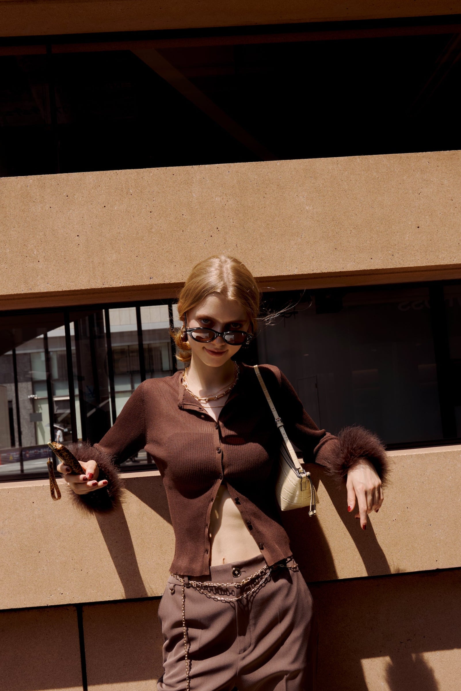 2way Real Feather Knit