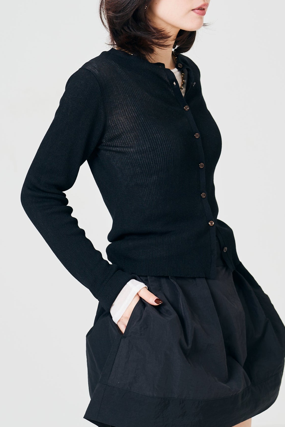 2way Real Feather Knit