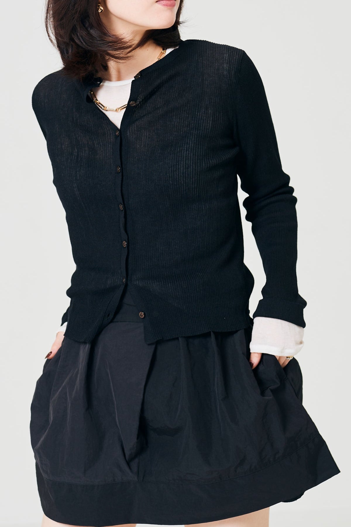 2way Real Feather Knit