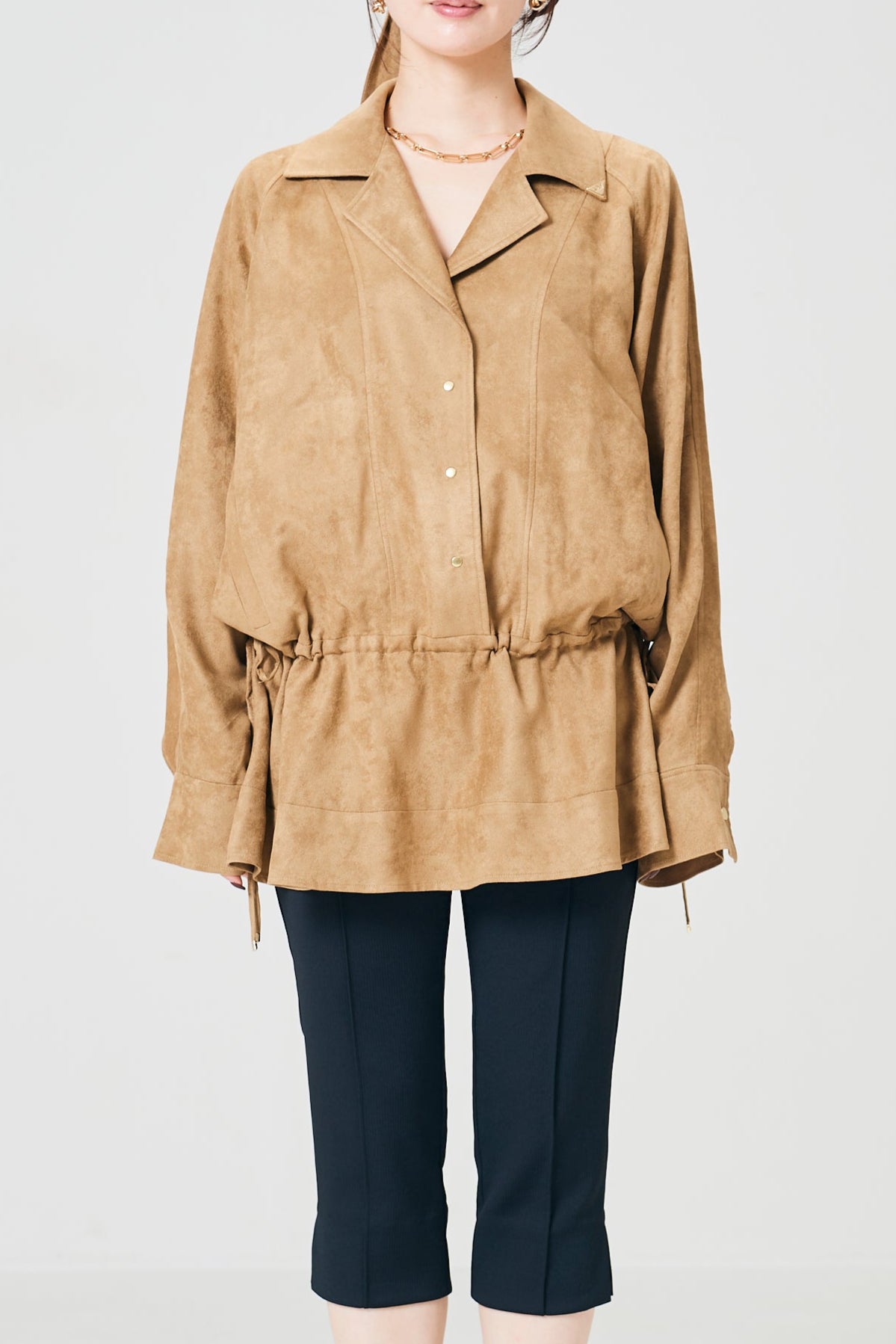 Fake Suede tunic × Shushu