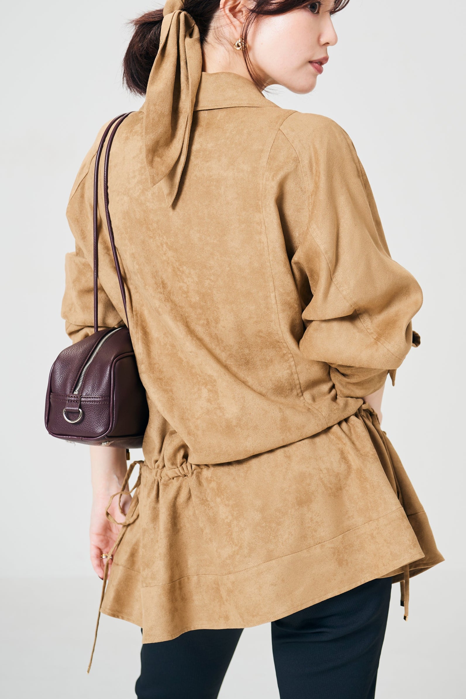 Fake Suede tunic × Shushu