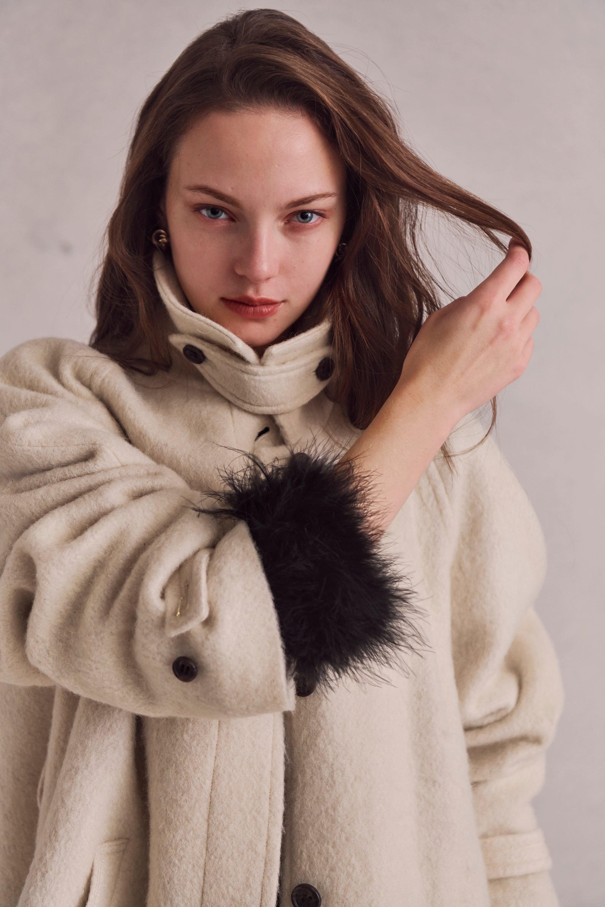 2way Real Feather Knit