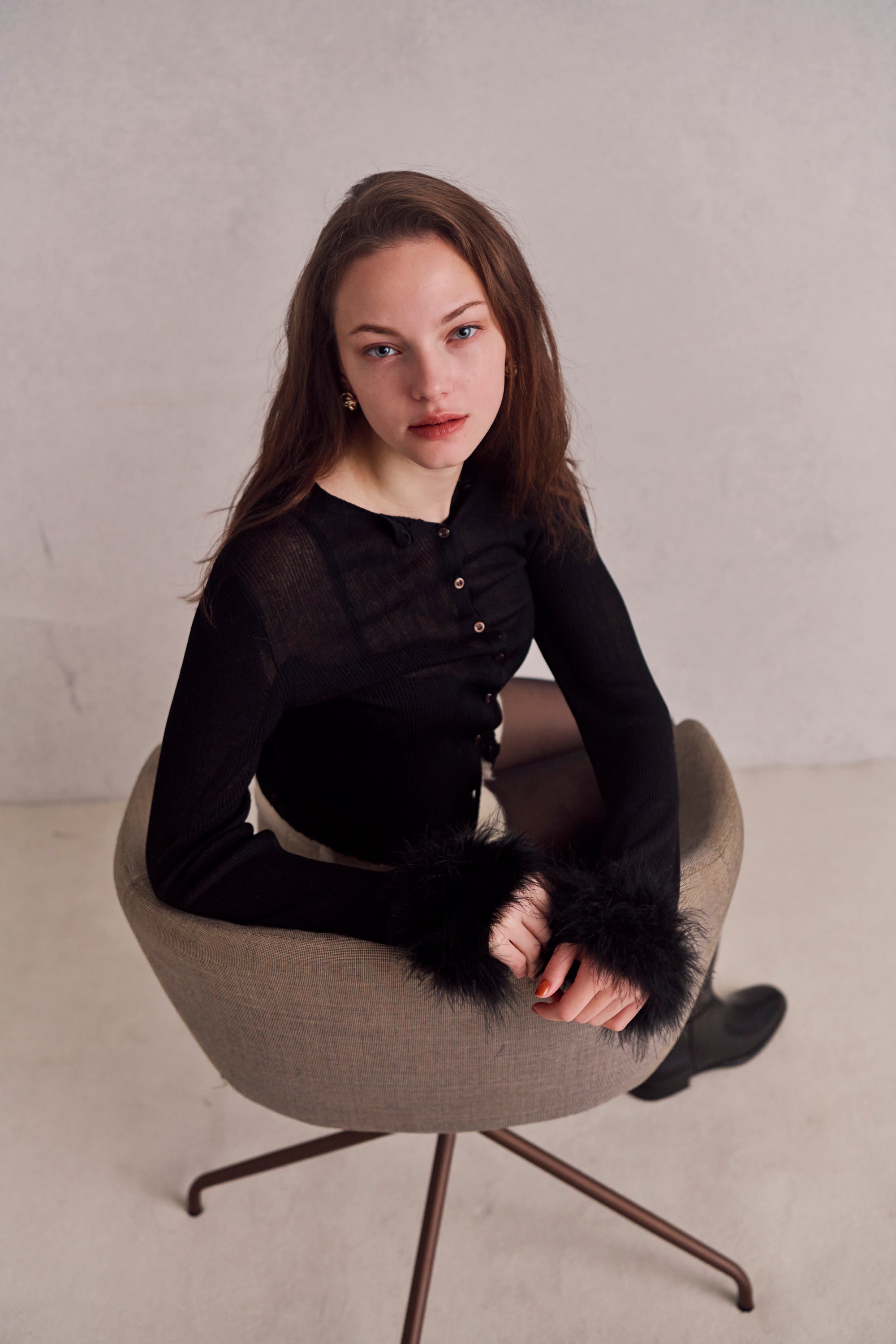 2way Real Feather Knit