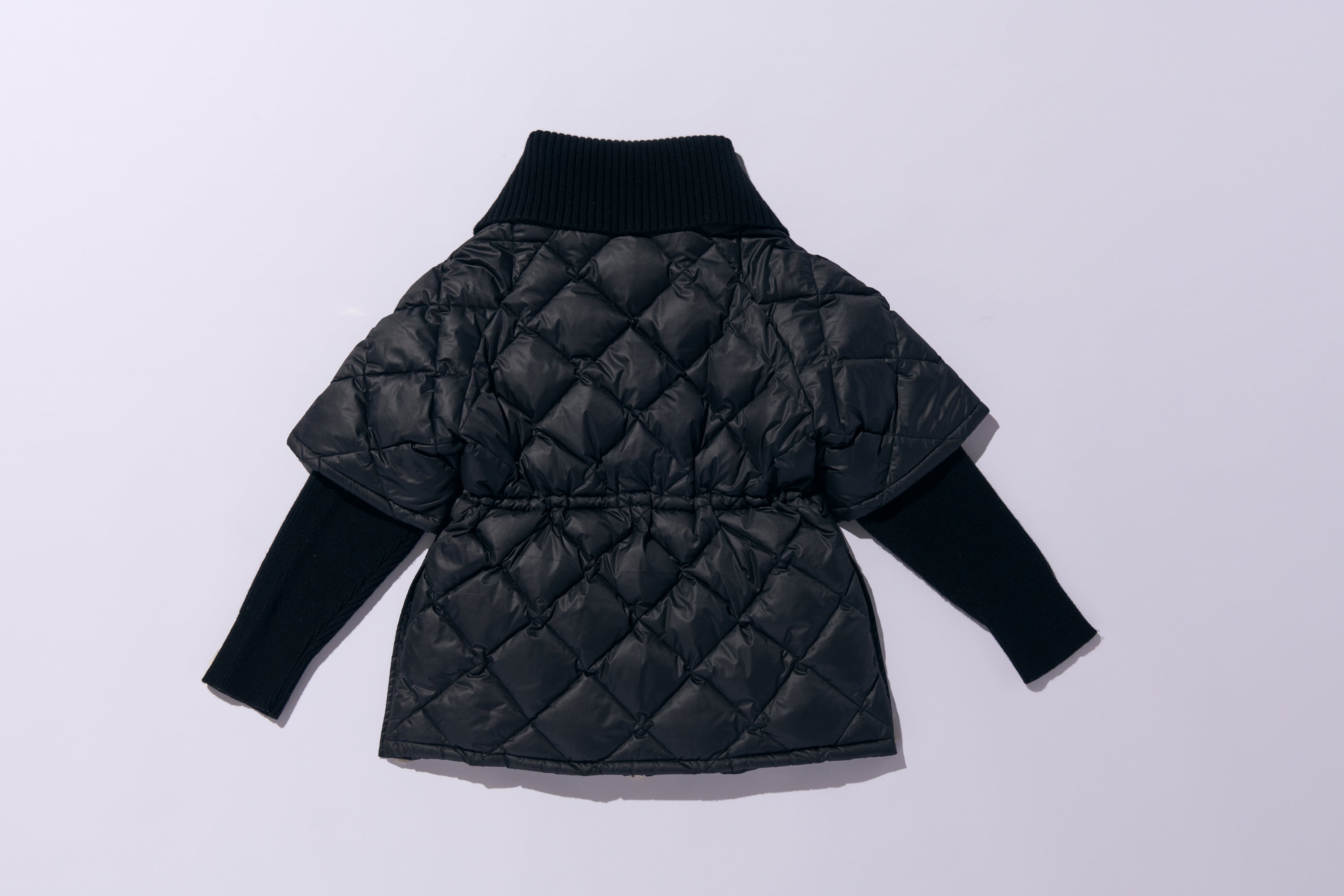 2WAY quilted down jacket