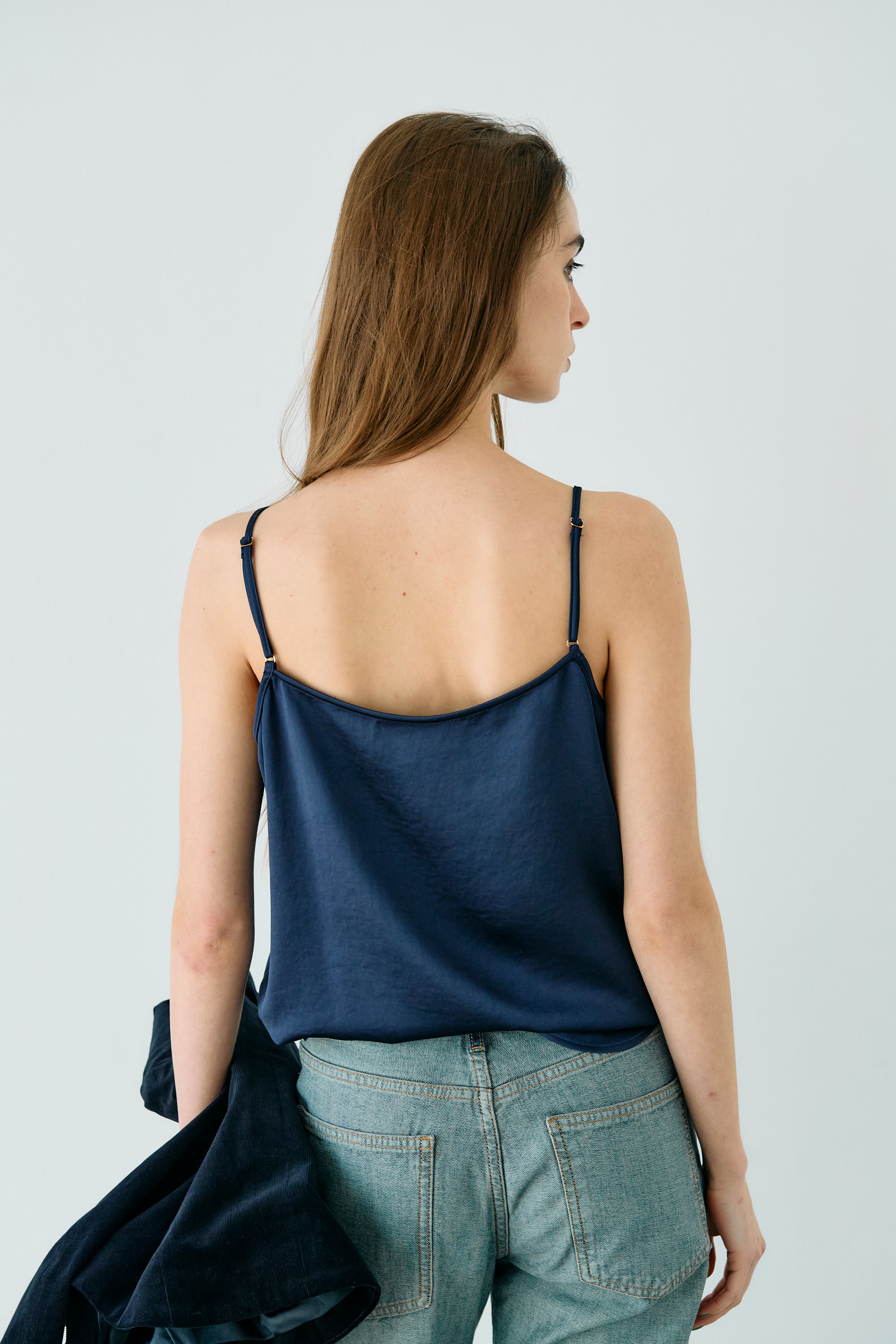 satin lace camisole