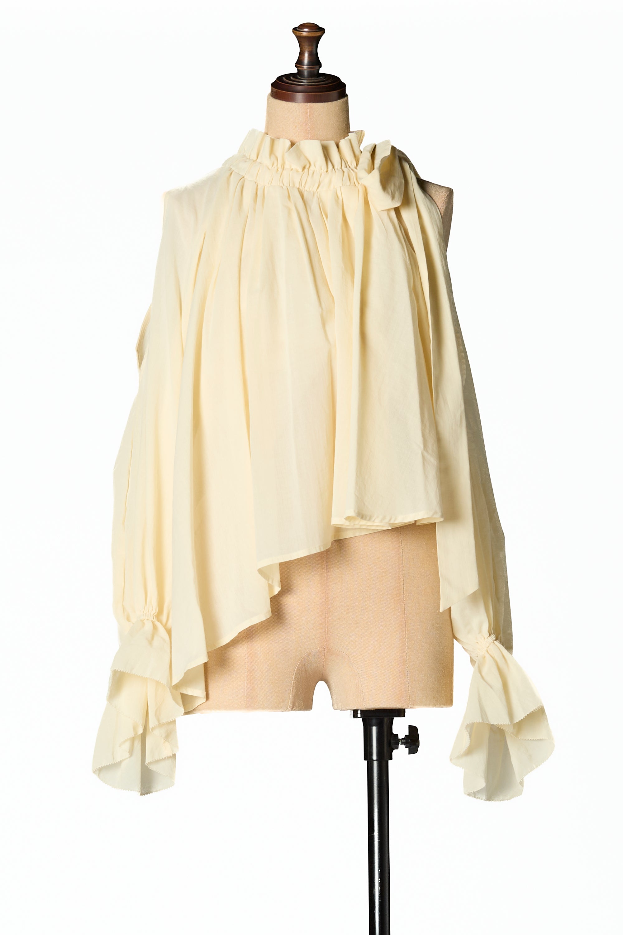 Open shoulder blouse