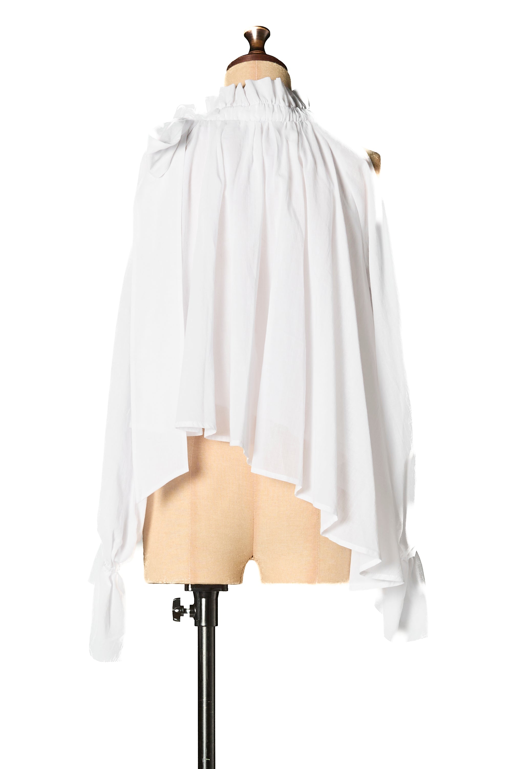 Open shoulder blouse
