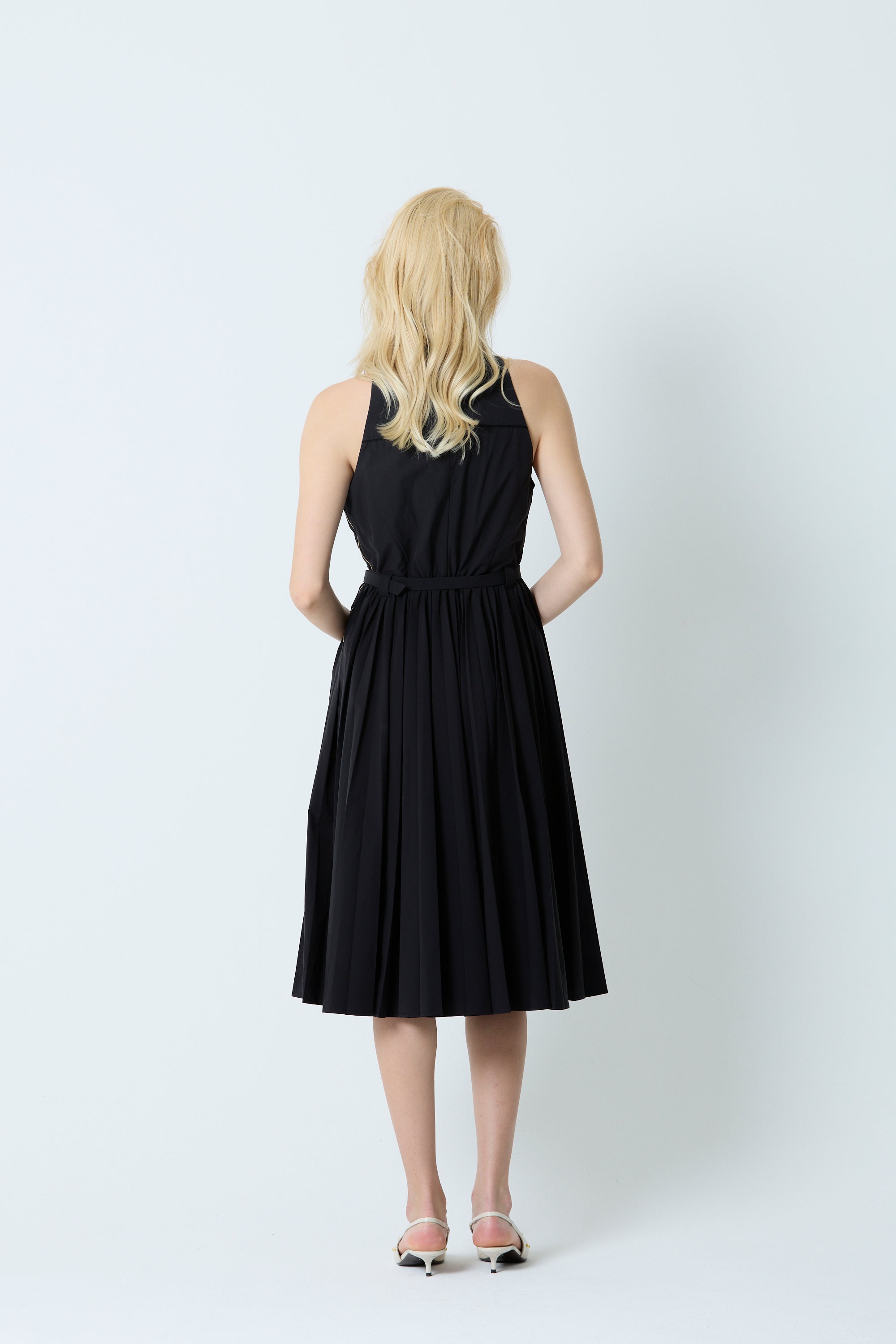 Midi Pleated dress
