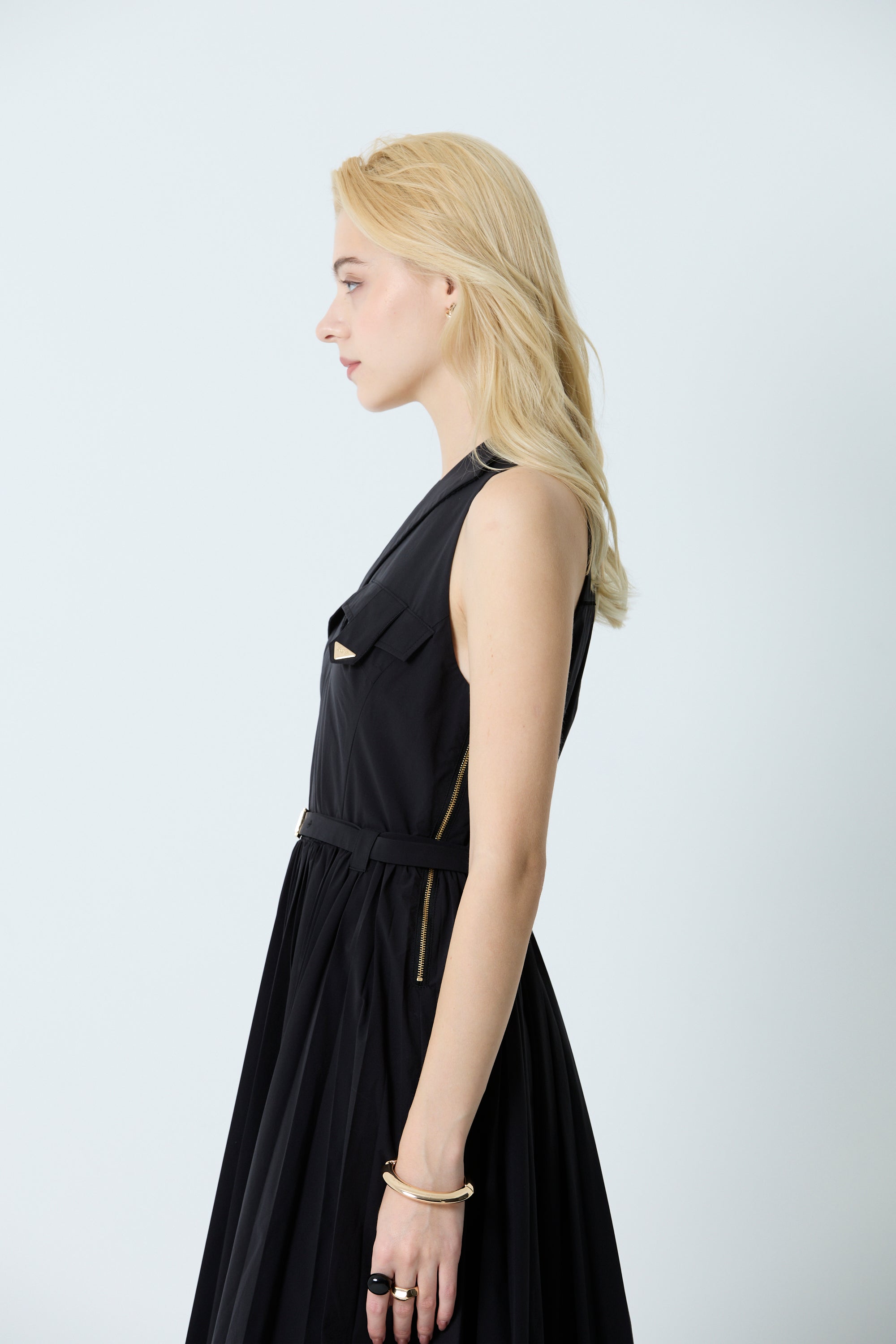 Midi Pleated dress