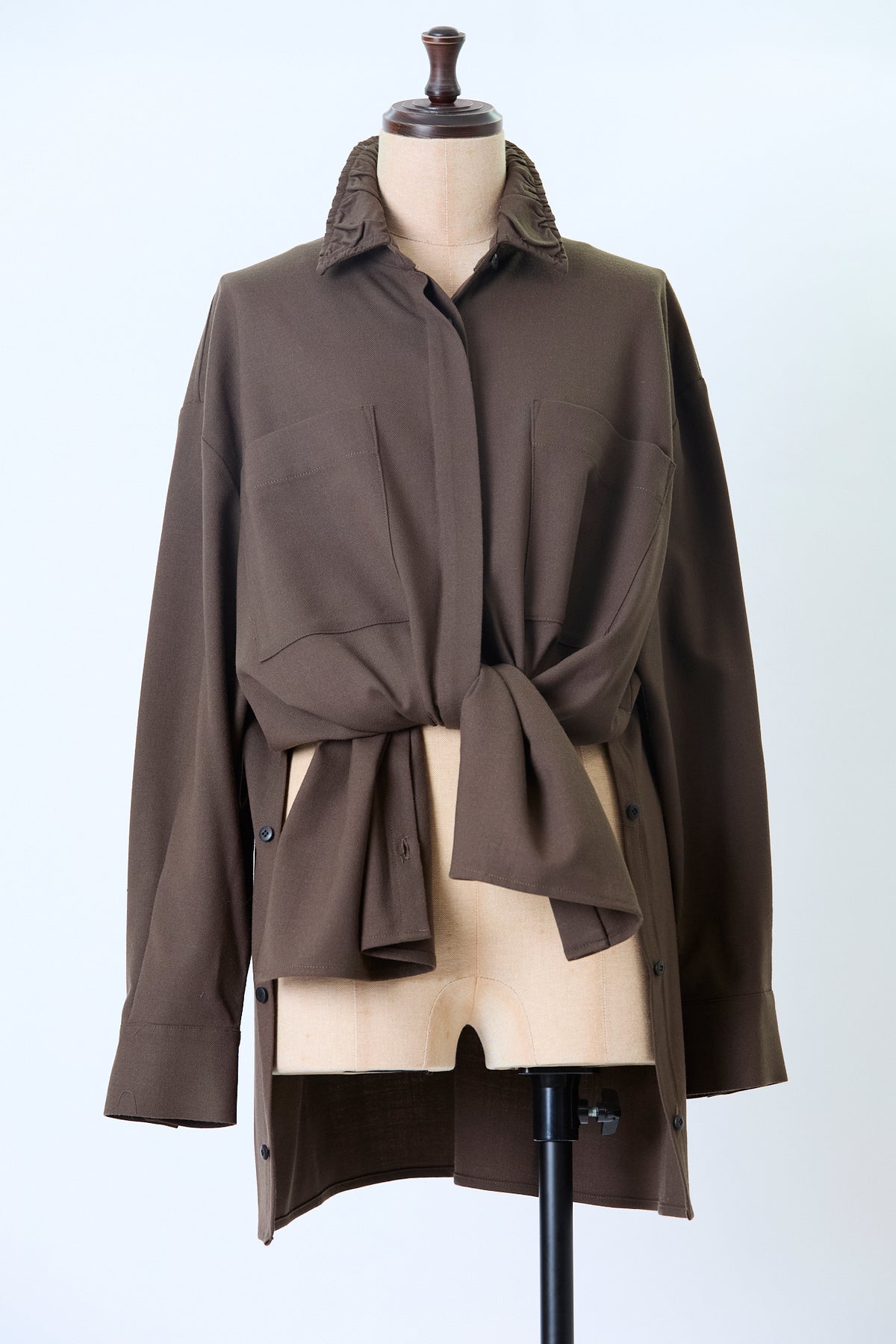 Connect wool shirt