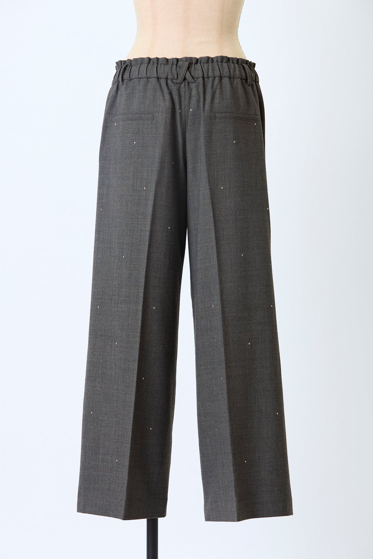 Studs wool pants
