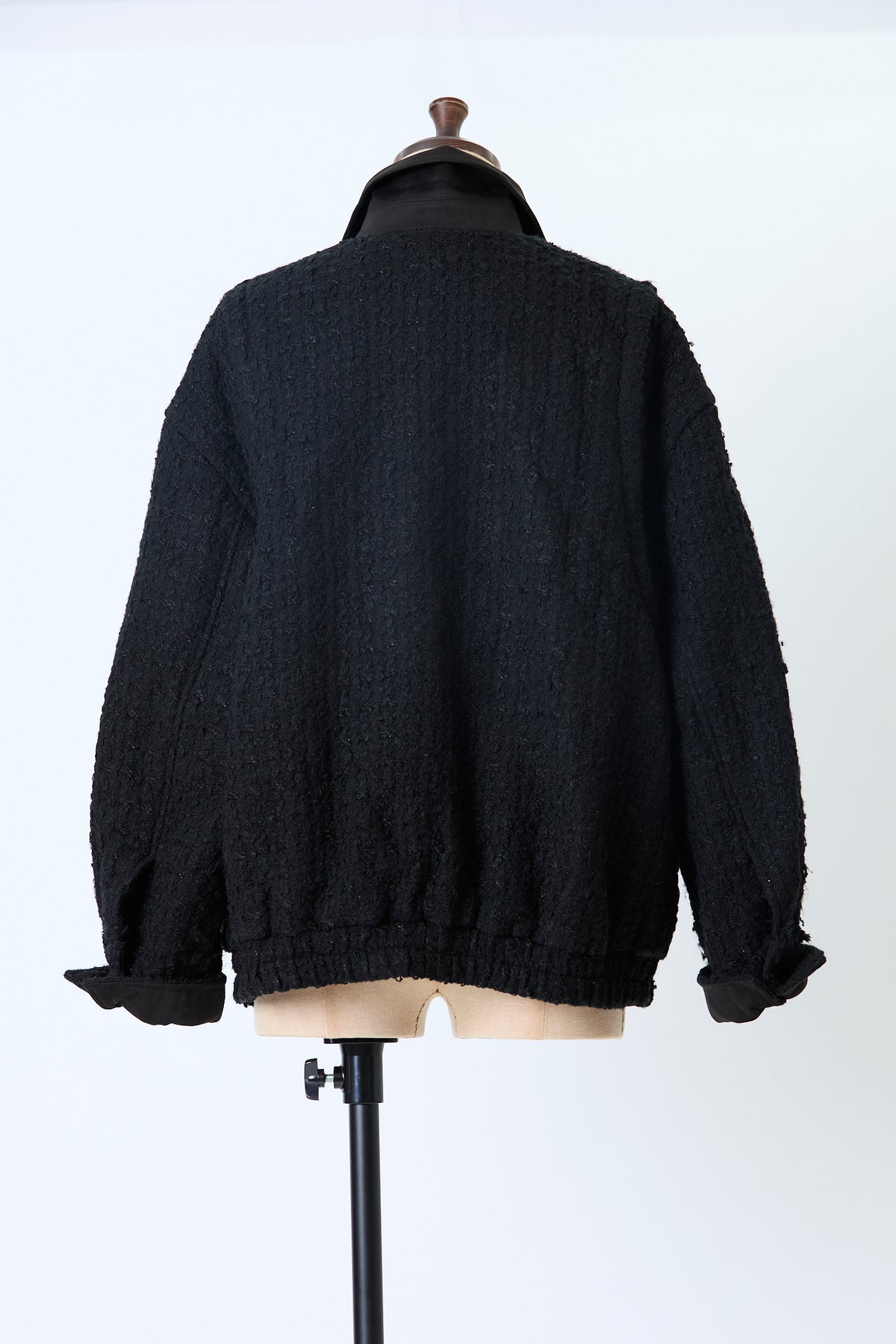Tweed bomber jacket