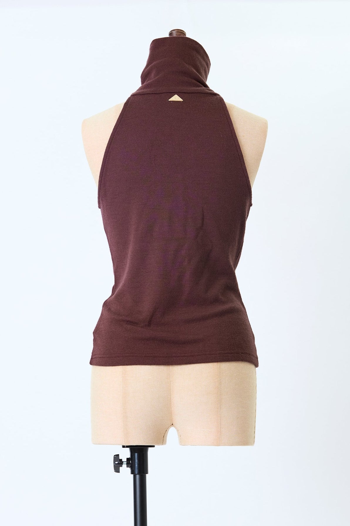 Halter neck wool tops