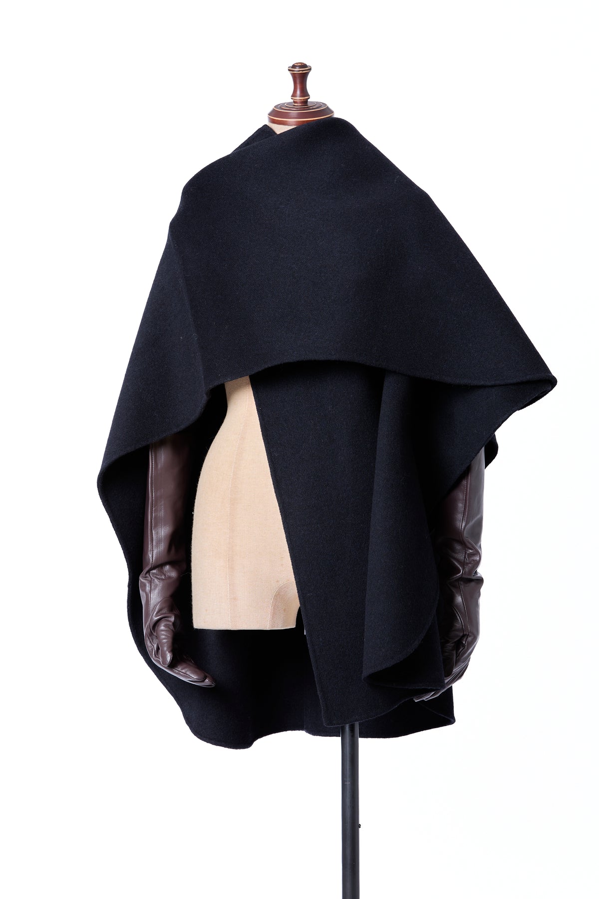 Multi-way cape coat
