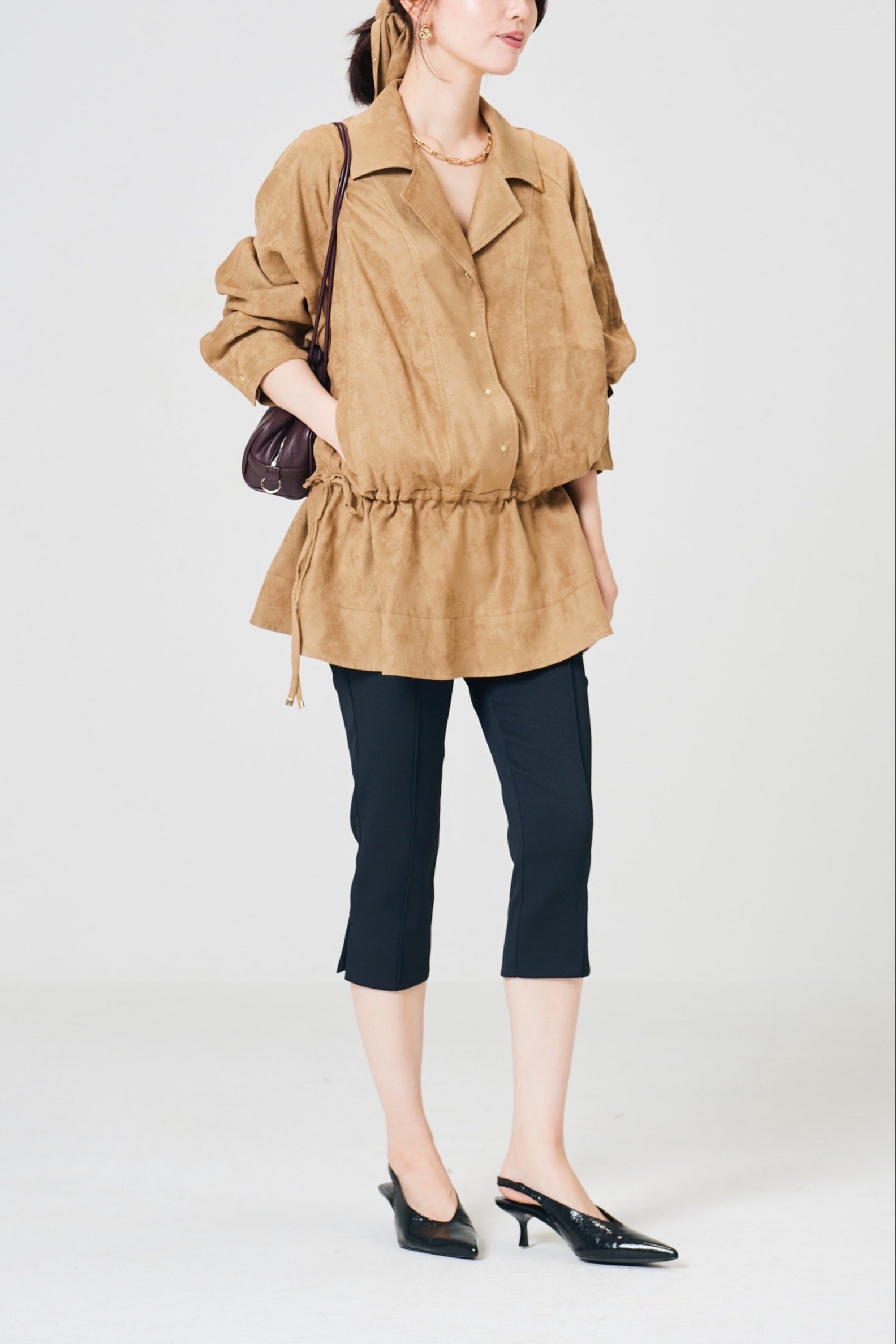 Fake Suede tunic × Shushu