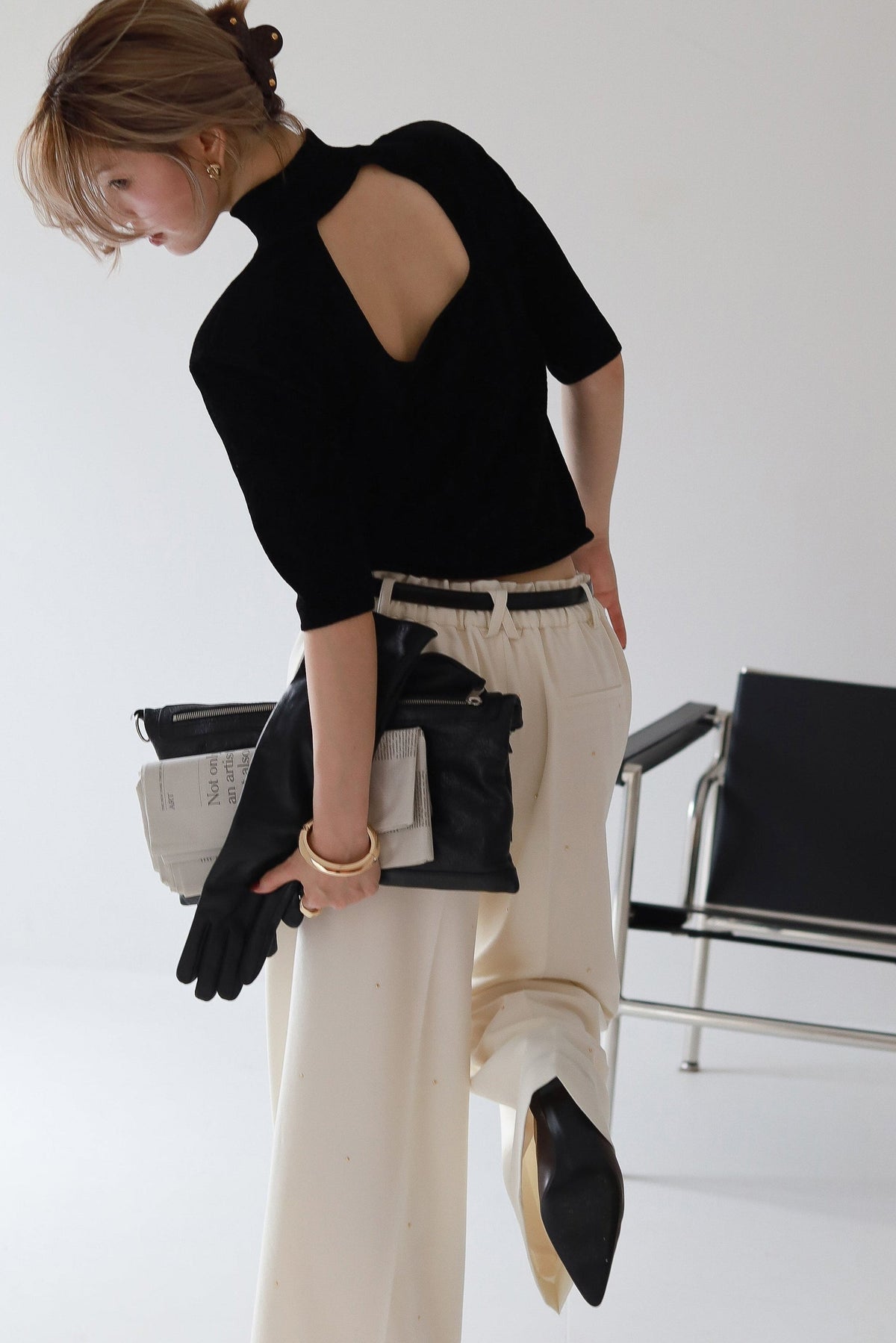 Carolyn velour knit