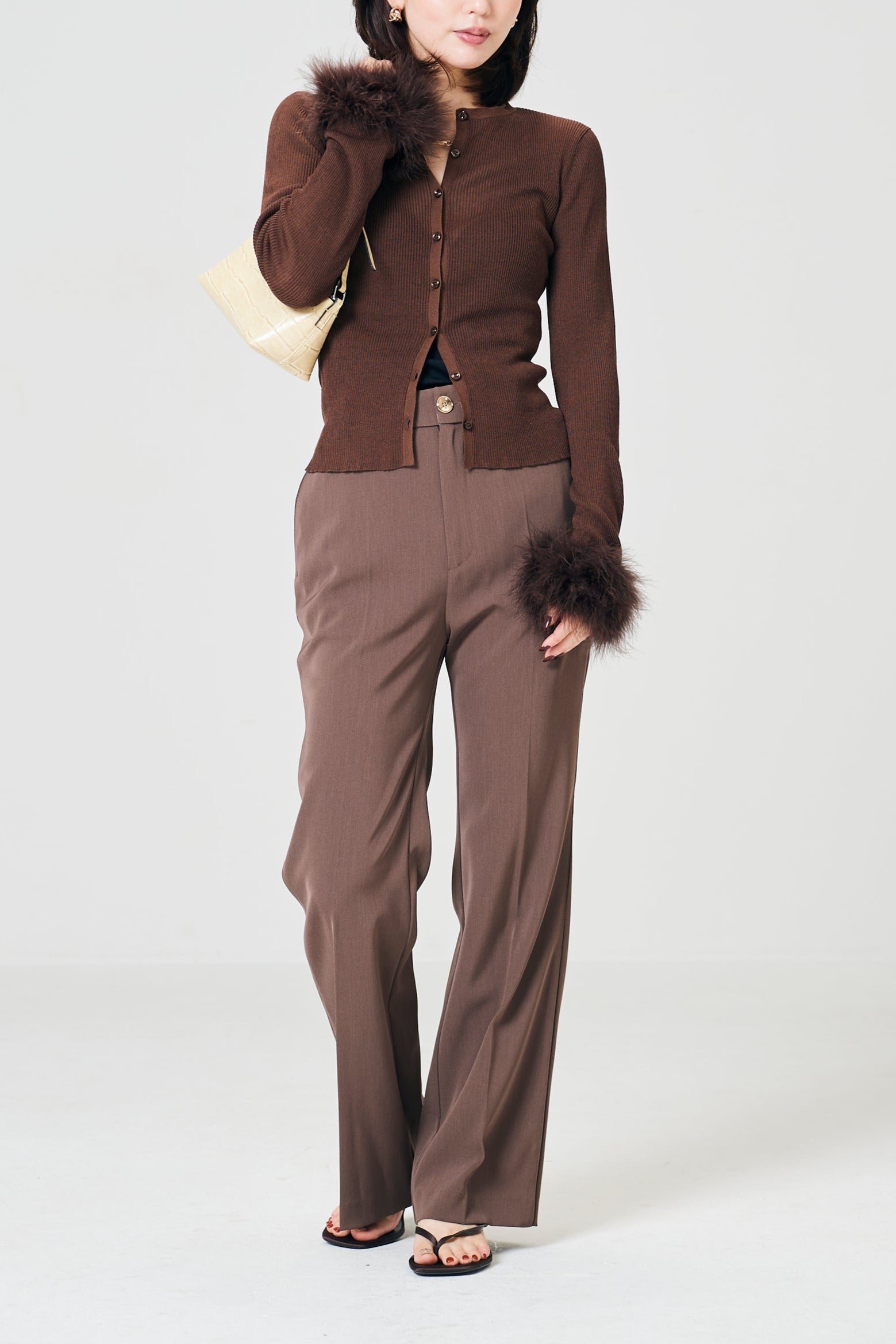 2way Real Feather Knit