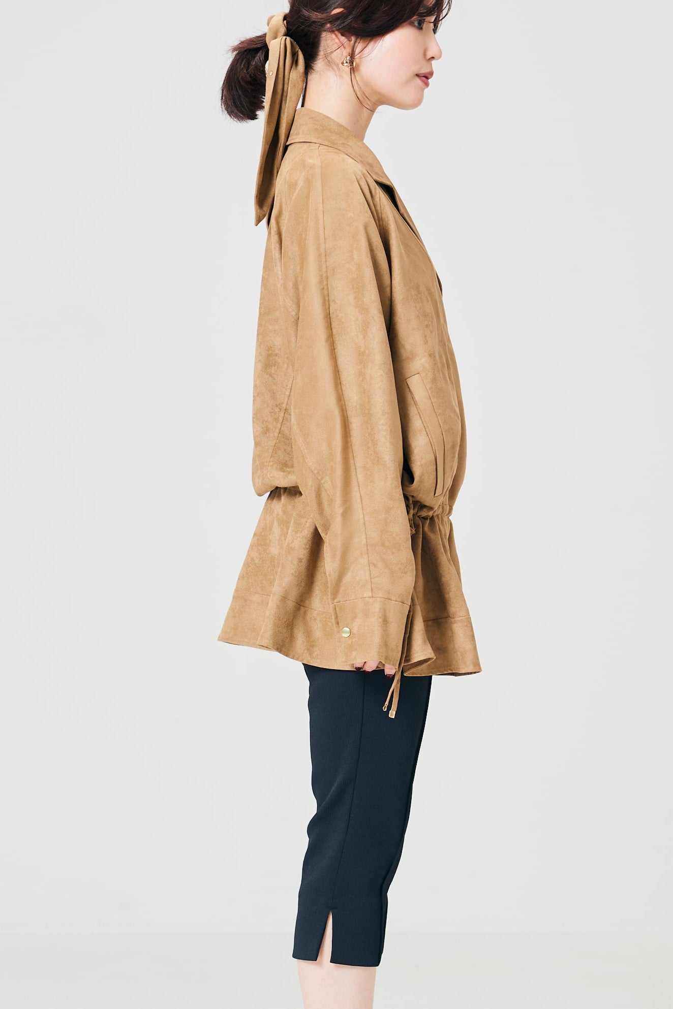 Fake Suede tunic × Shushu