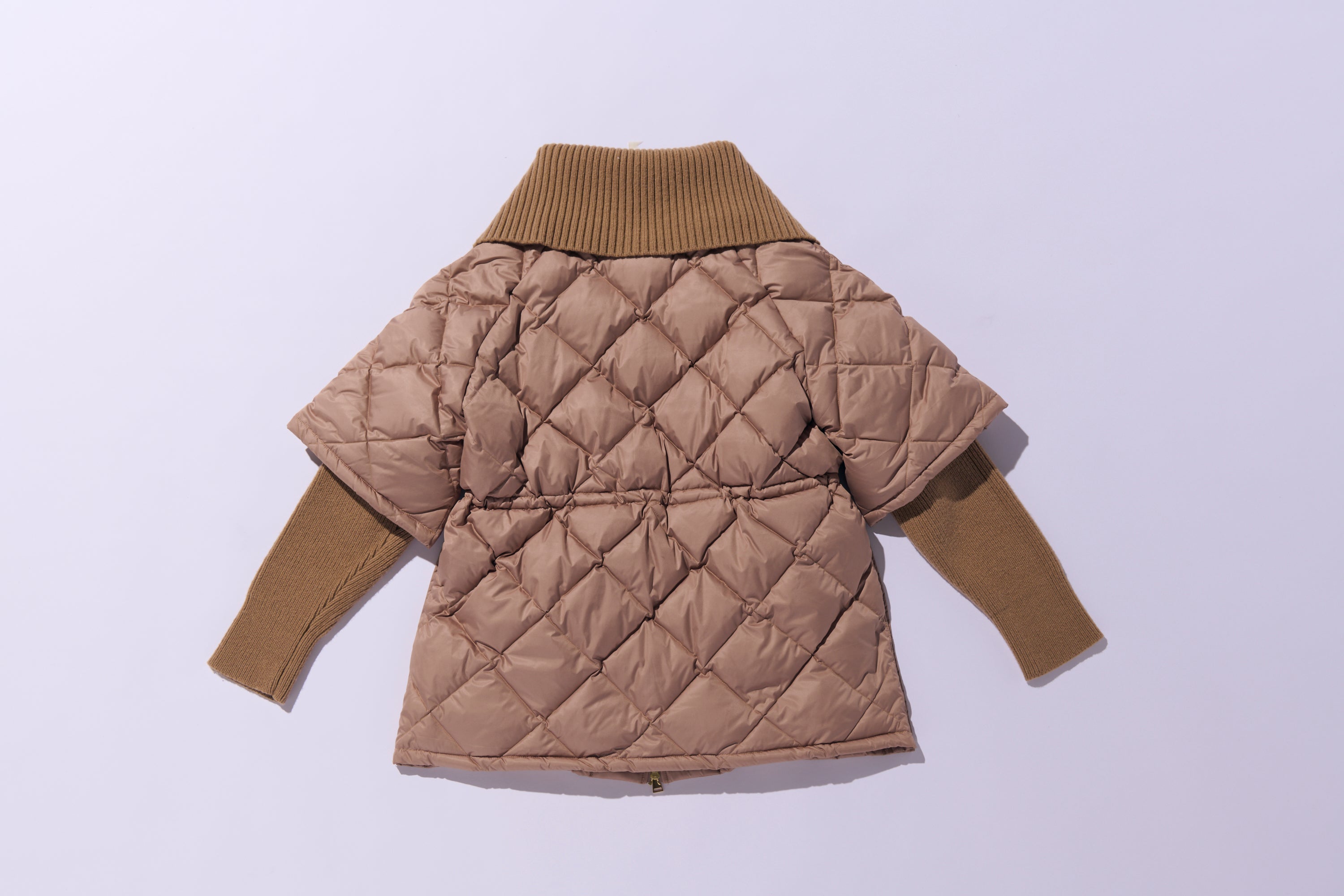2WAY quilted down jacket