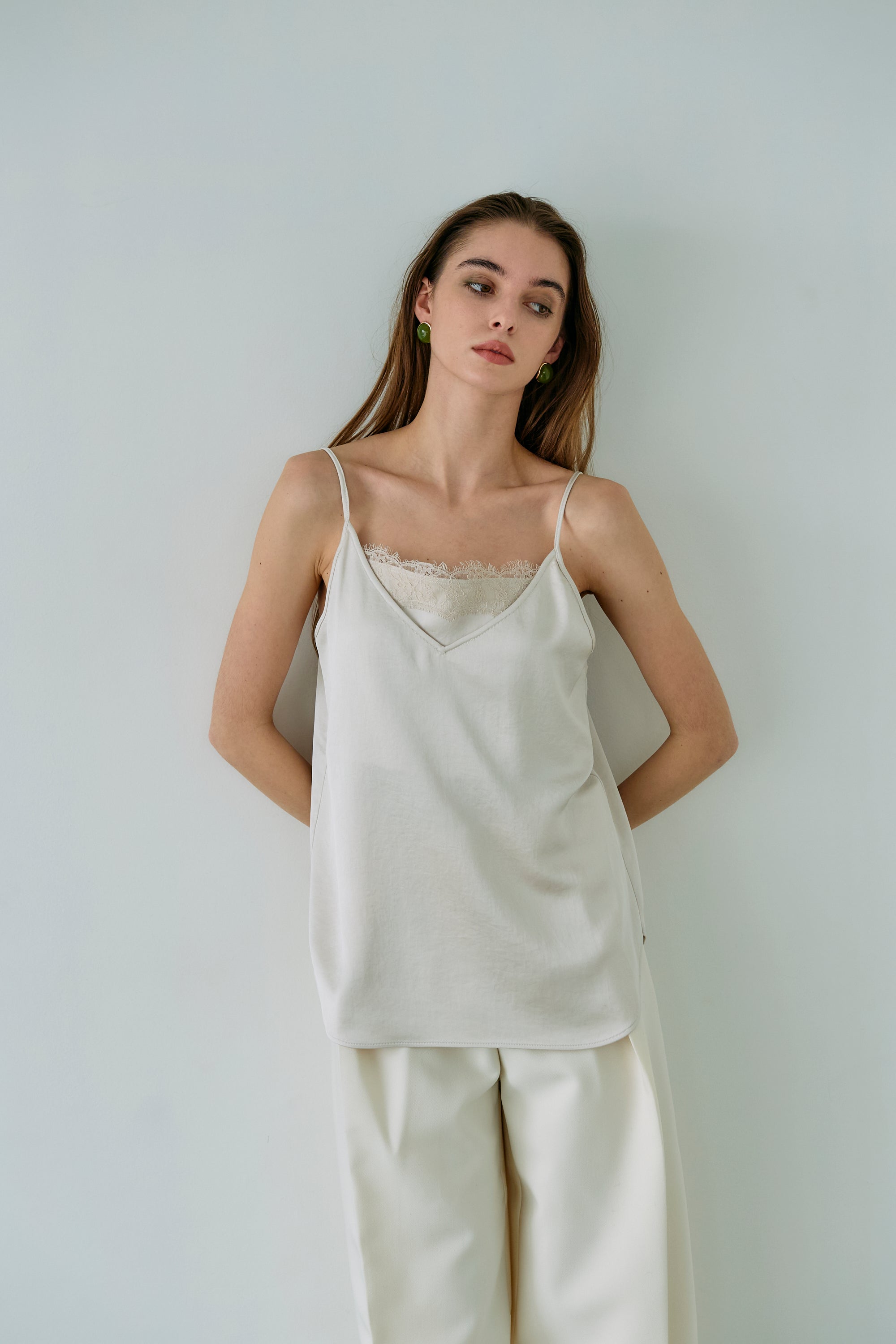 satin lace camisole