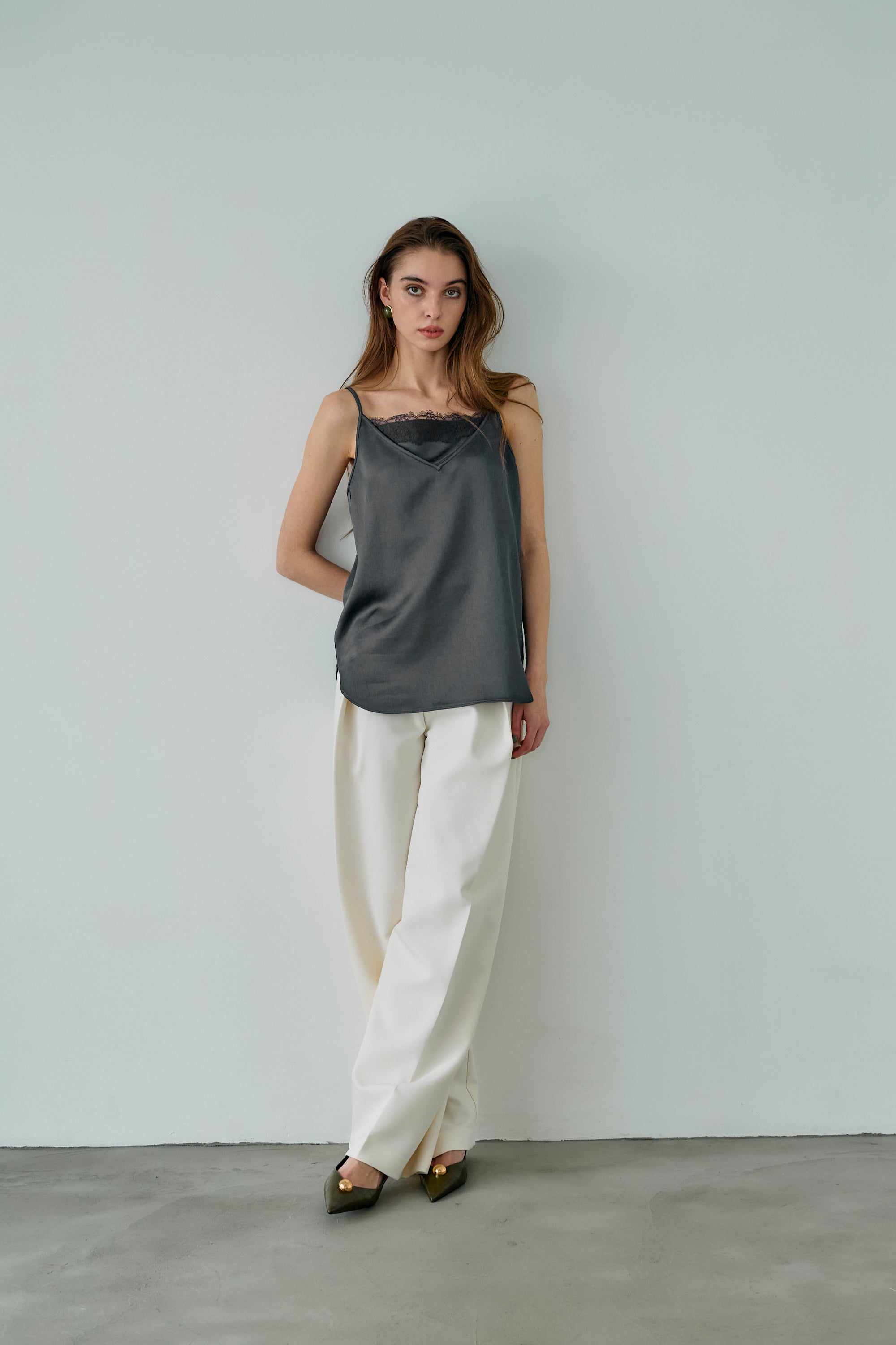 satin lace camisole