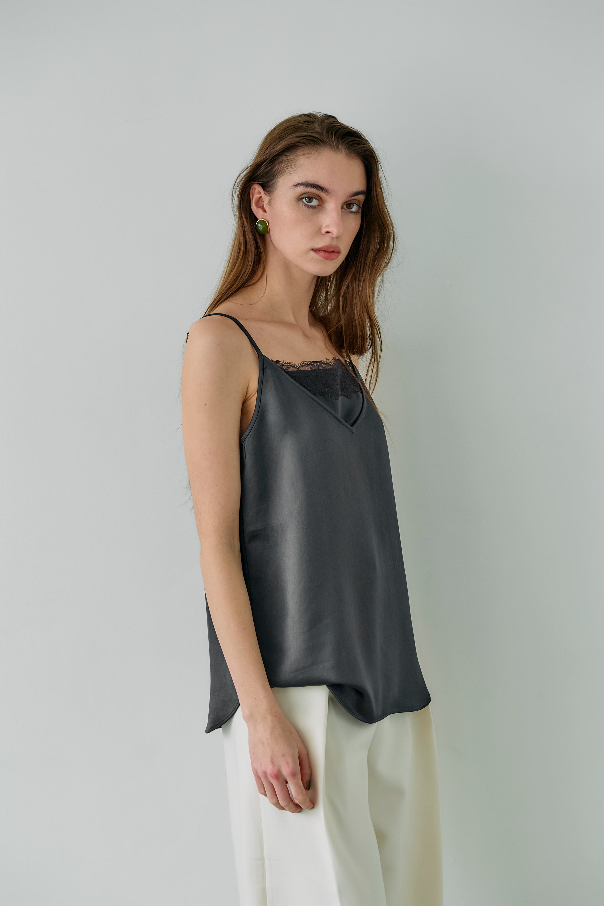 satin lace camisole