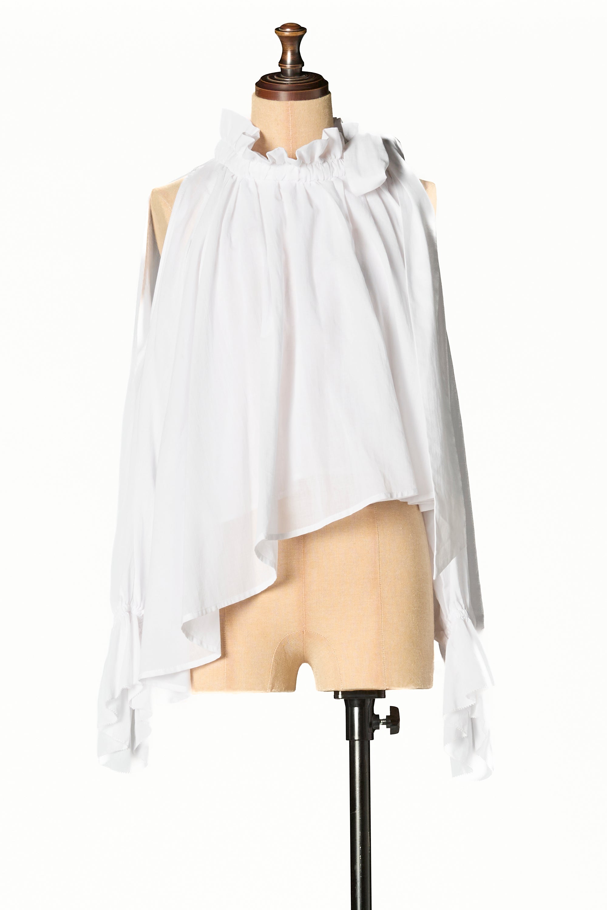 Open shoulder blouse