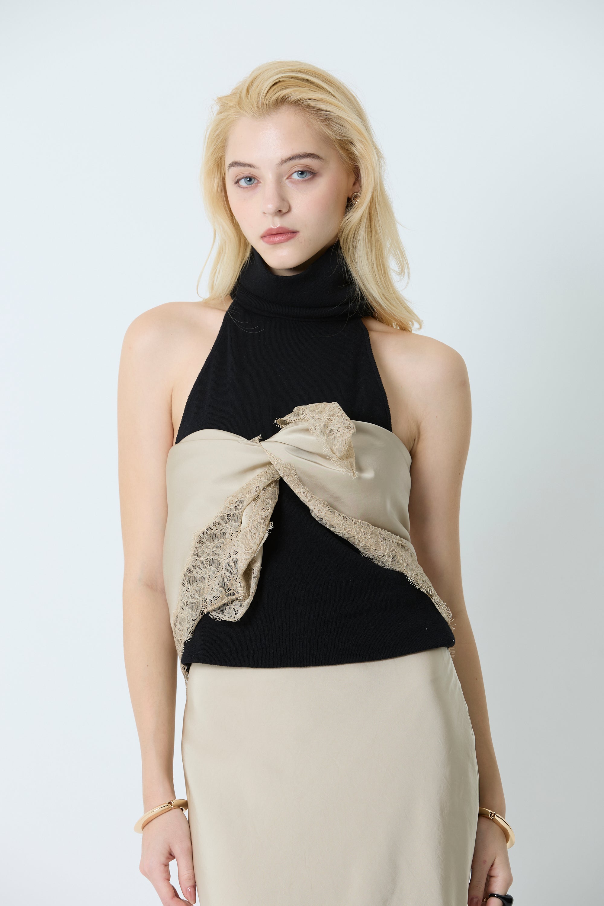 lace scarf set skirt
