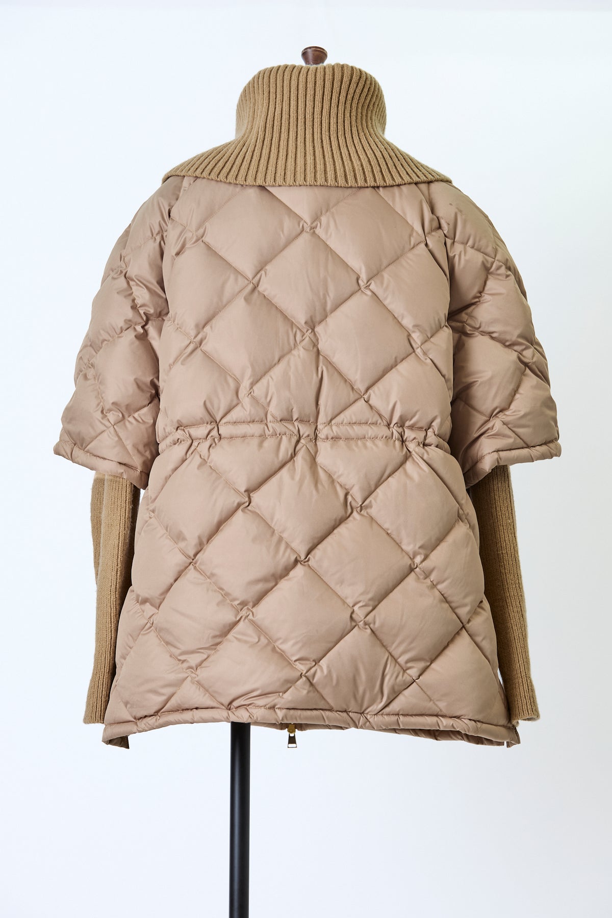 2WAY quilted down jacket