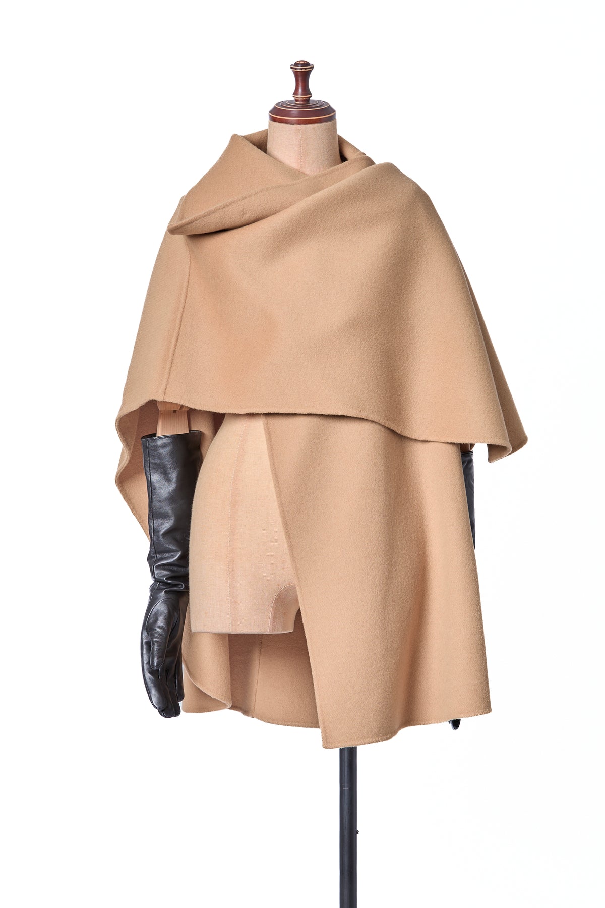 Multi-way cape coat