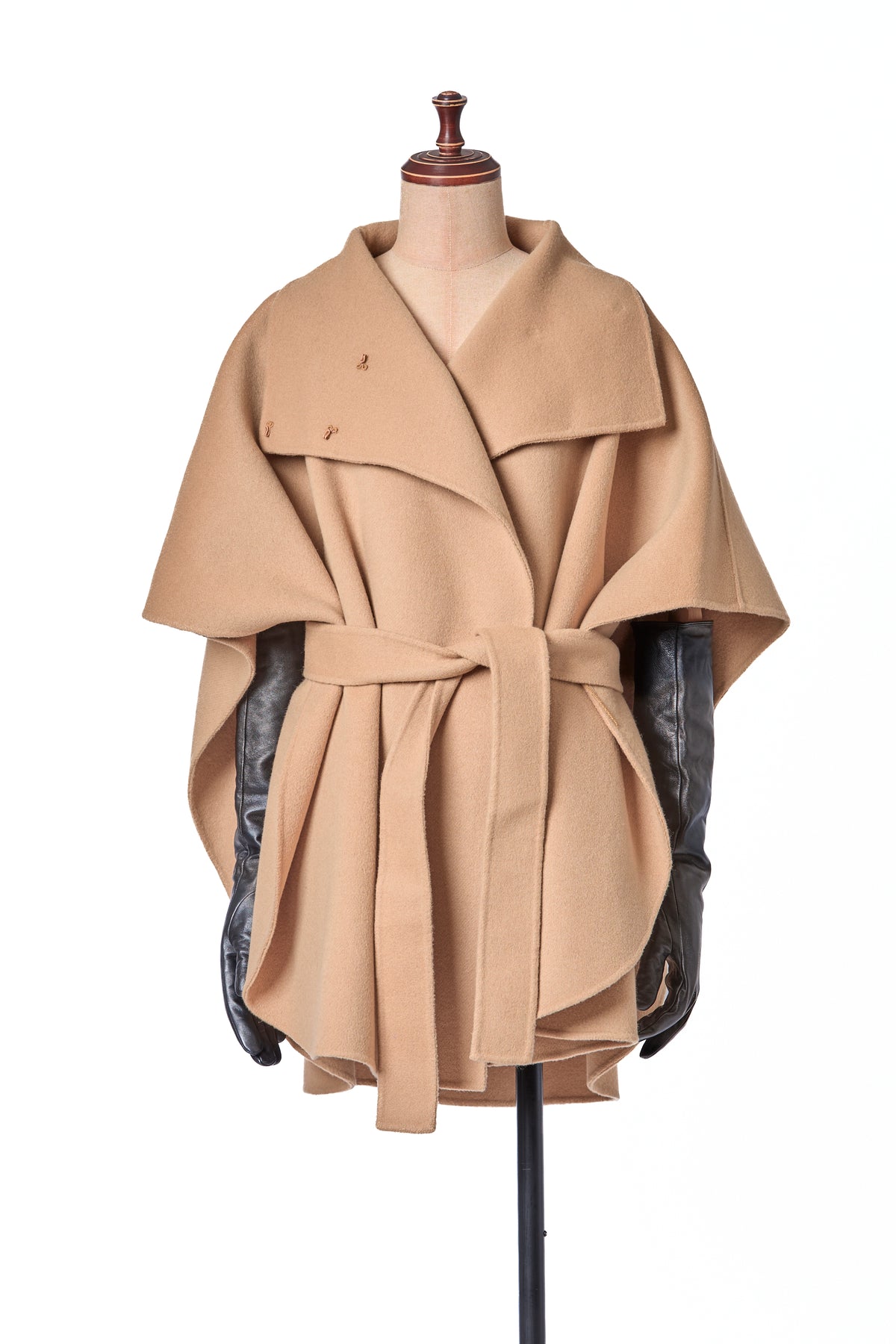 Multi-way cape coat