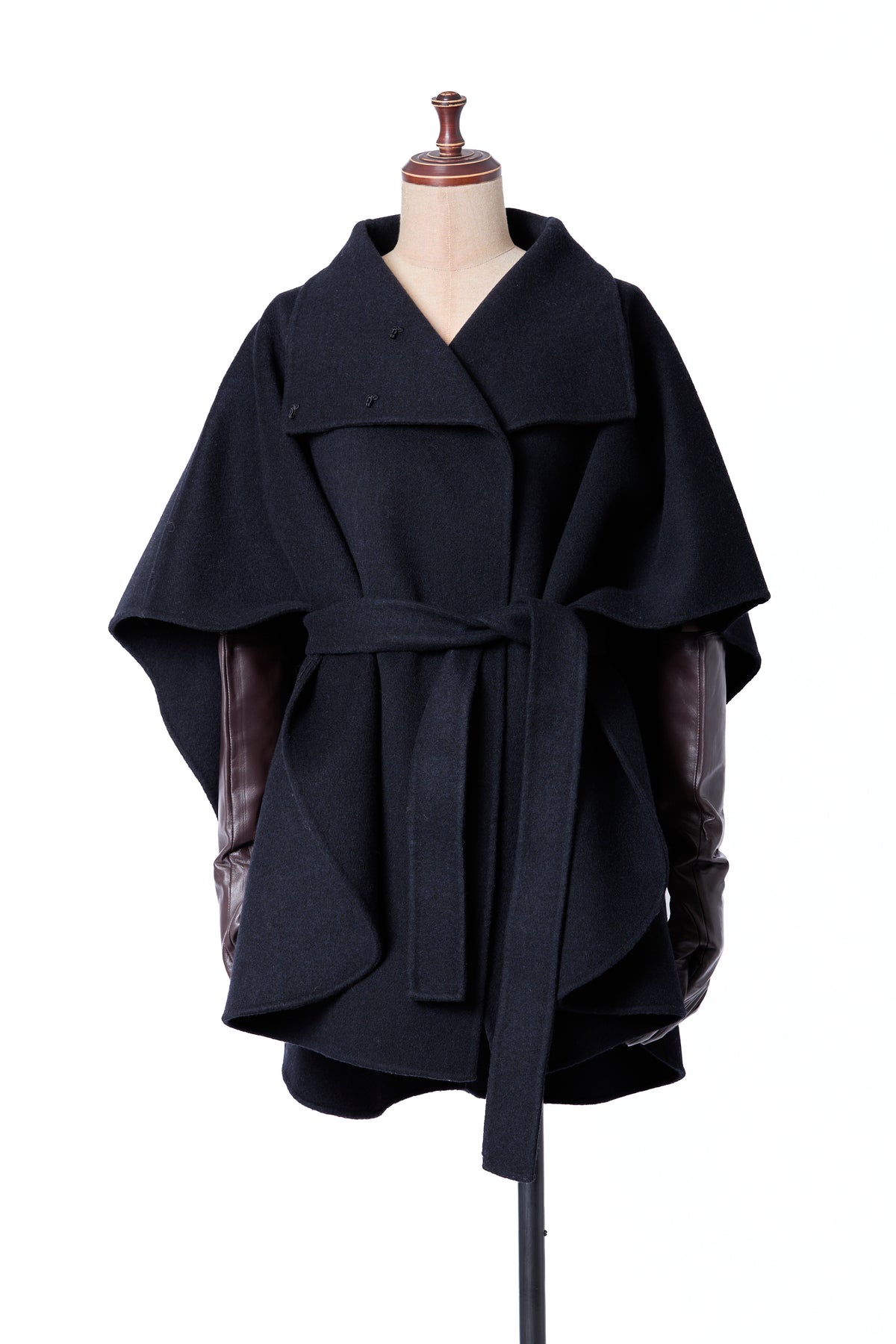 Multi-way cape coat