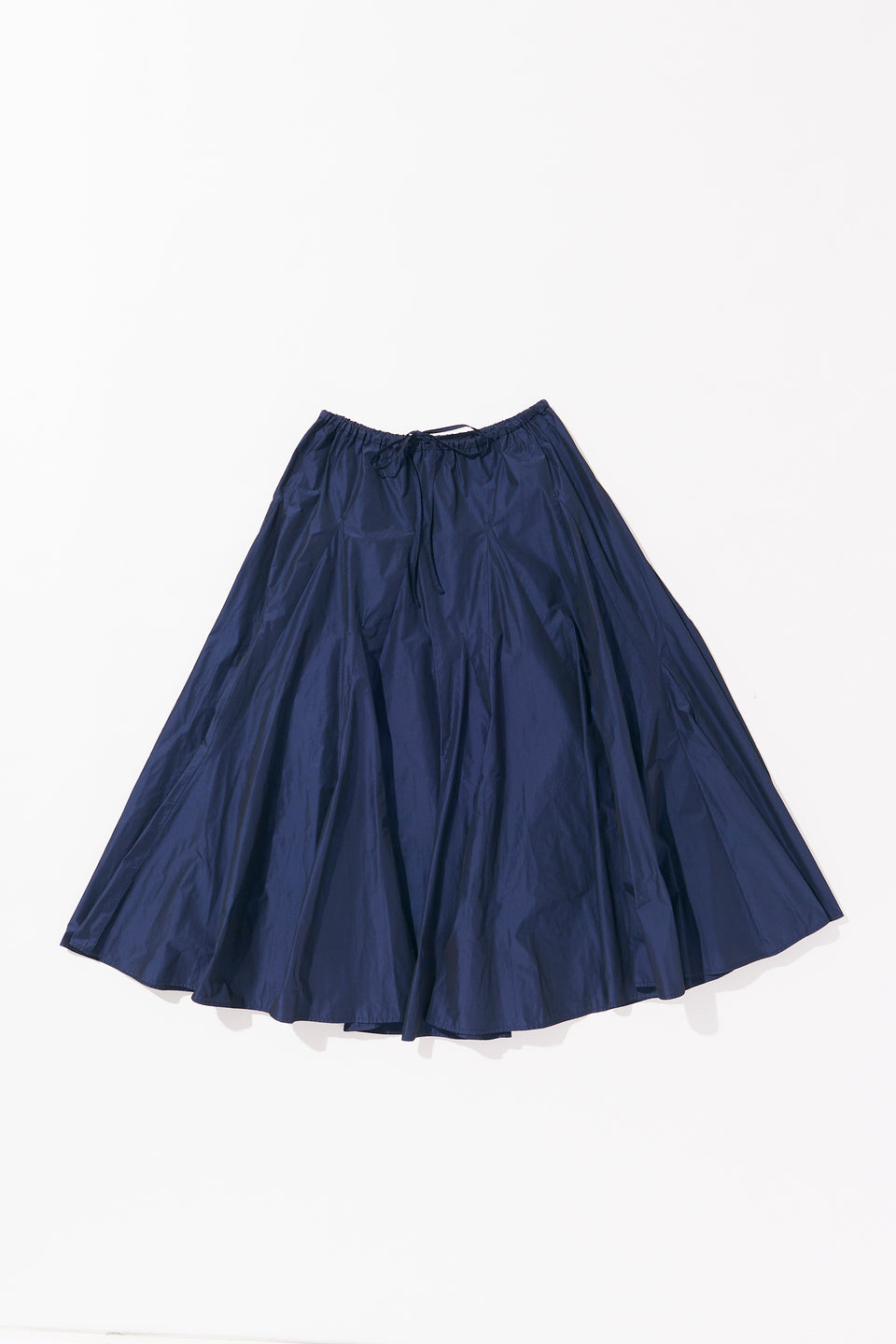 Volume taffeta skirt