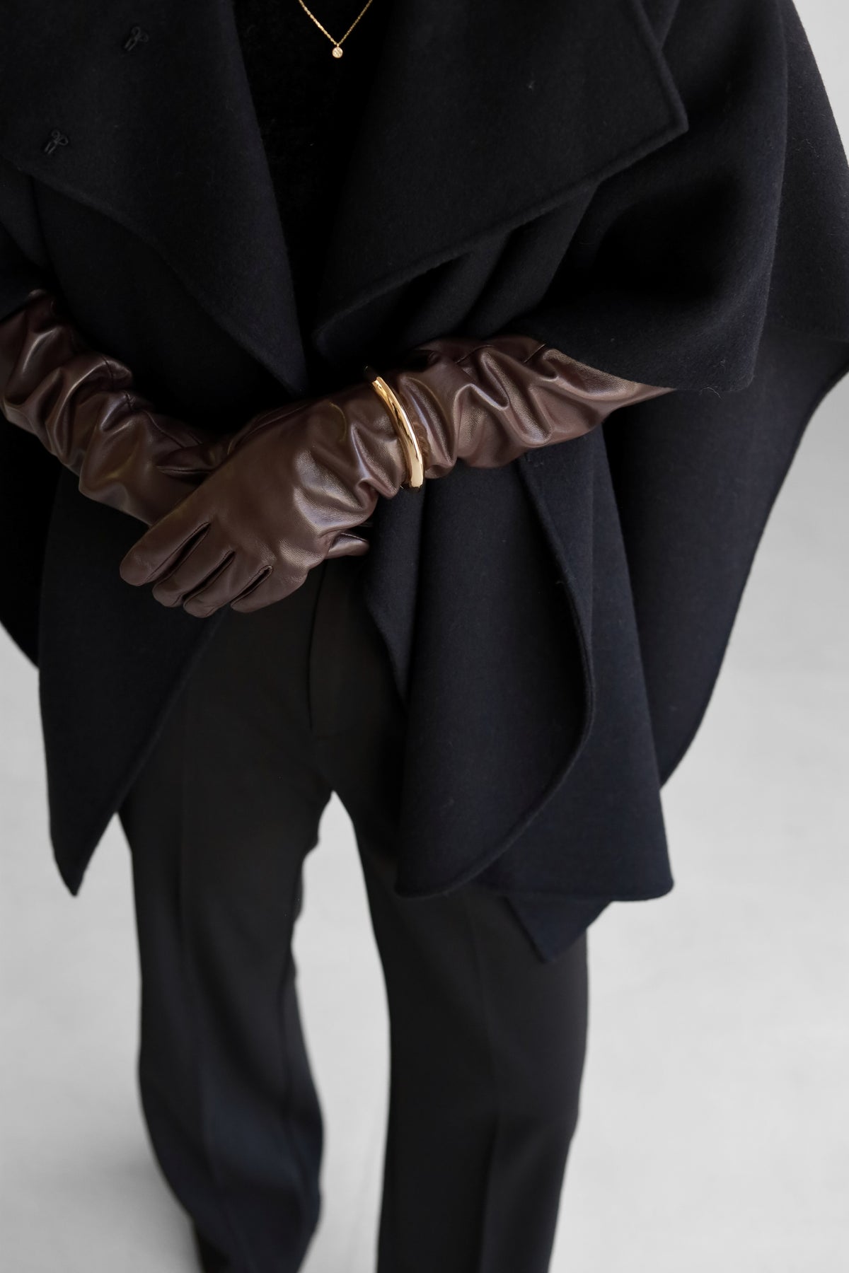 Multi-way cape coat