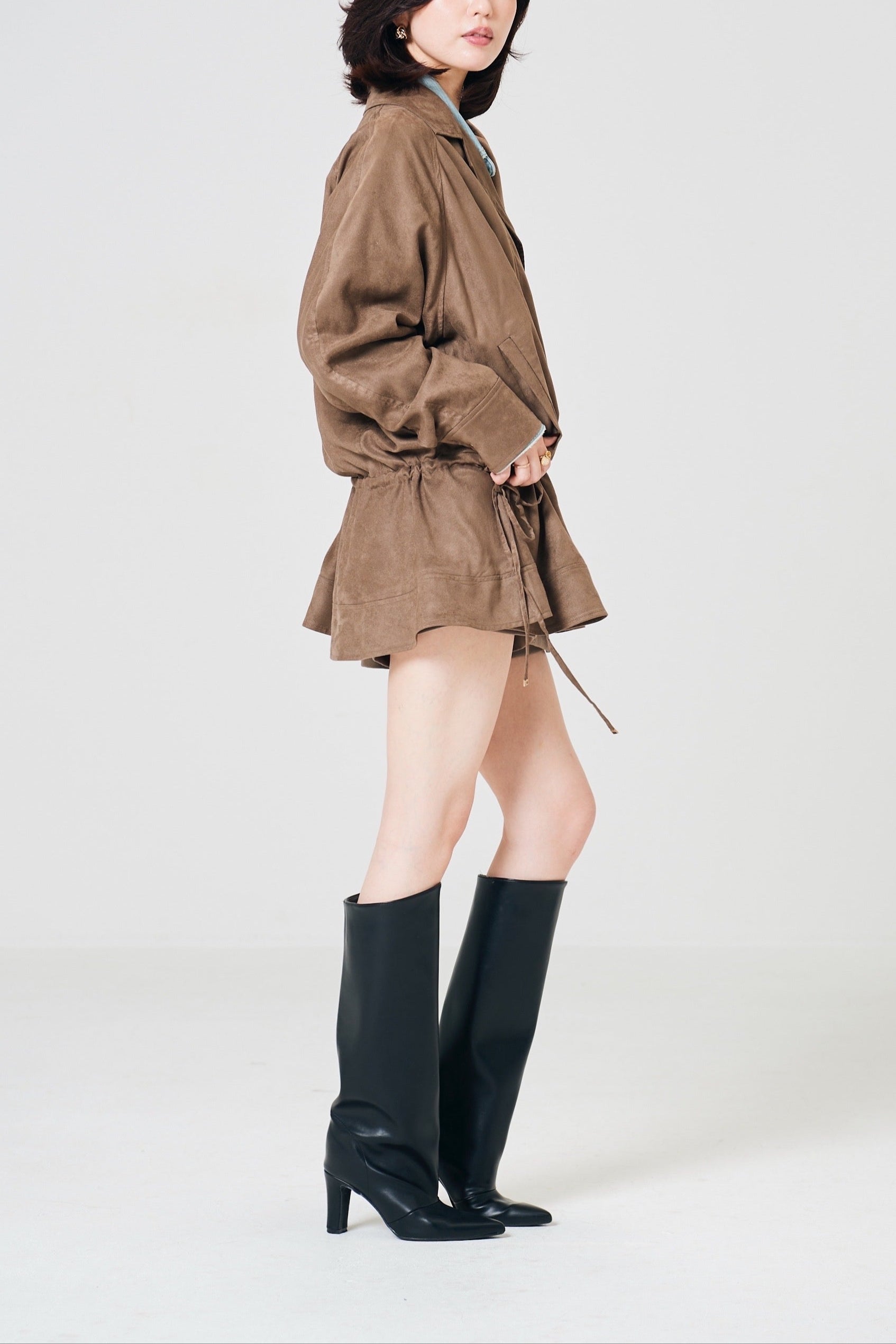 Fake Suede tunic × Shushu