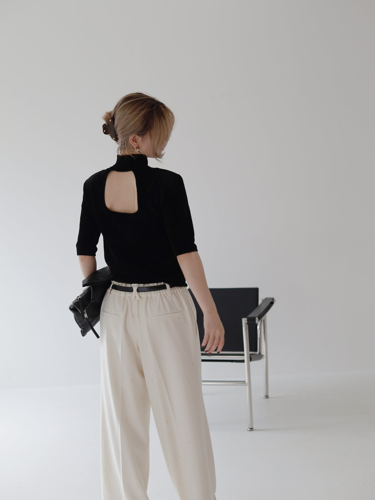 Carolyn velour knit