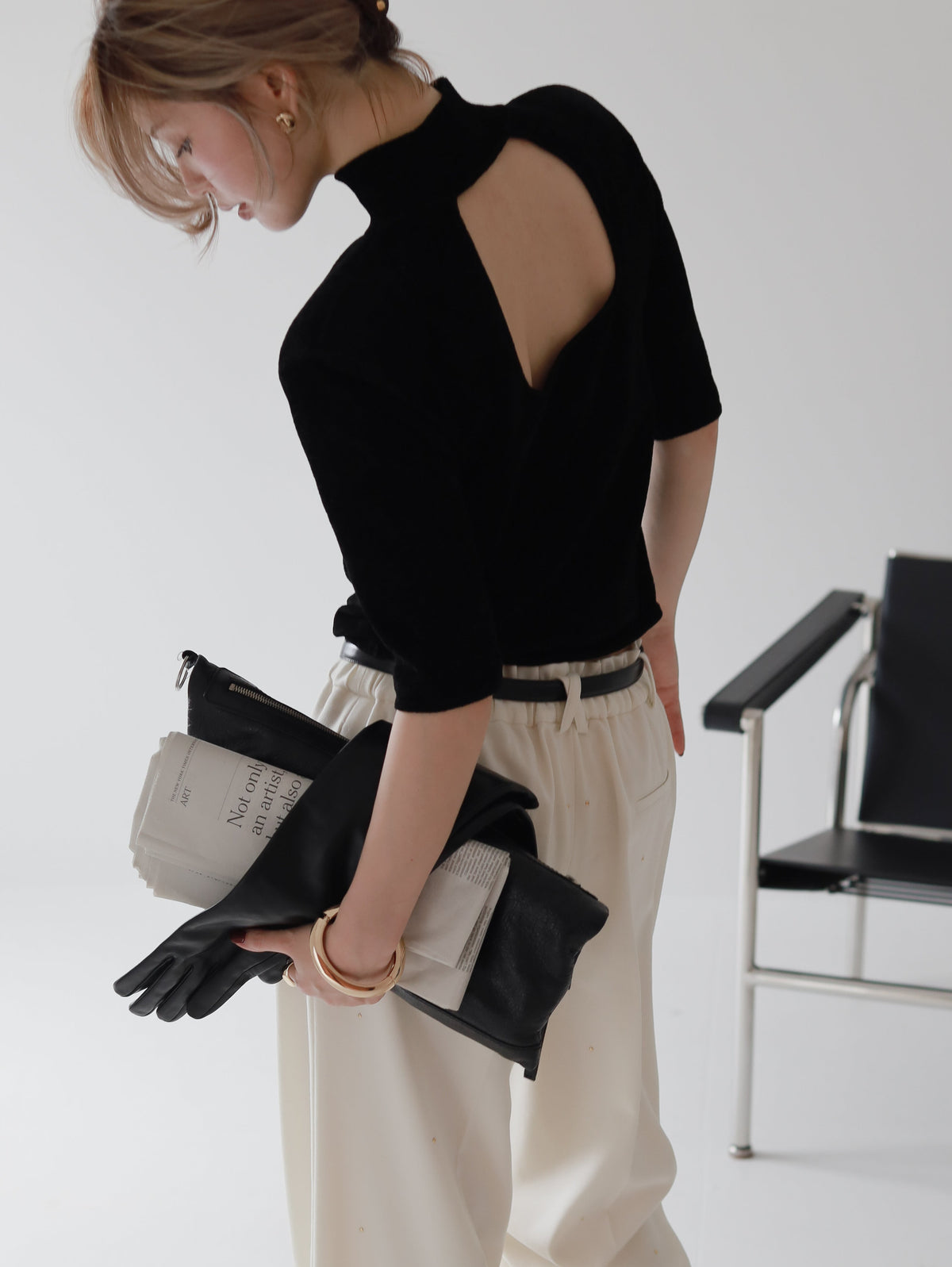Carolyn velour knit
