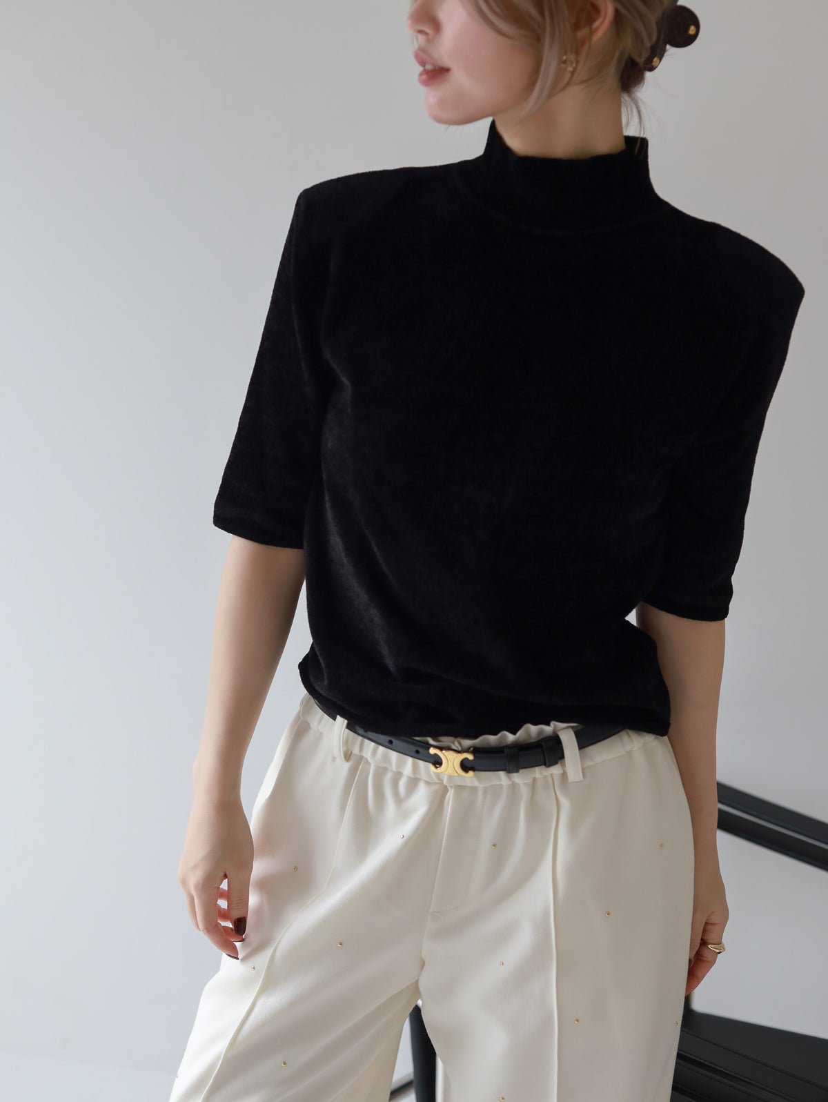Carolyn velour knit