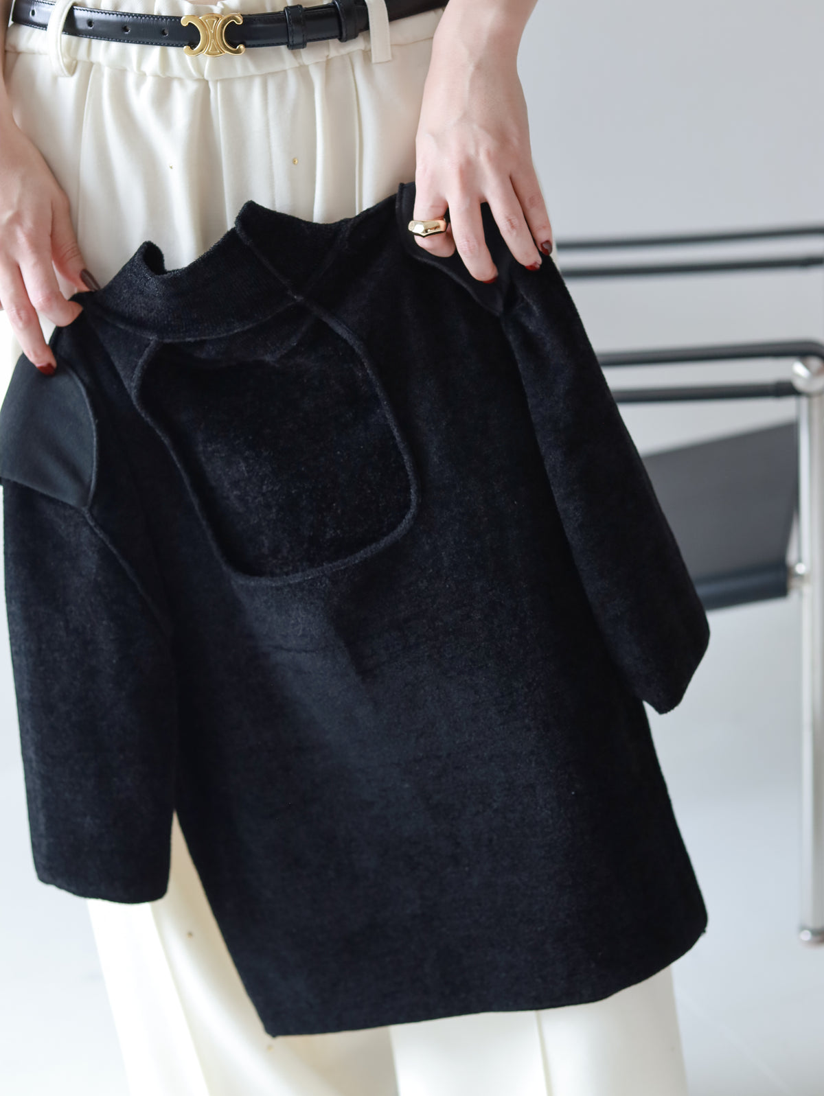 Carolyn velour knit