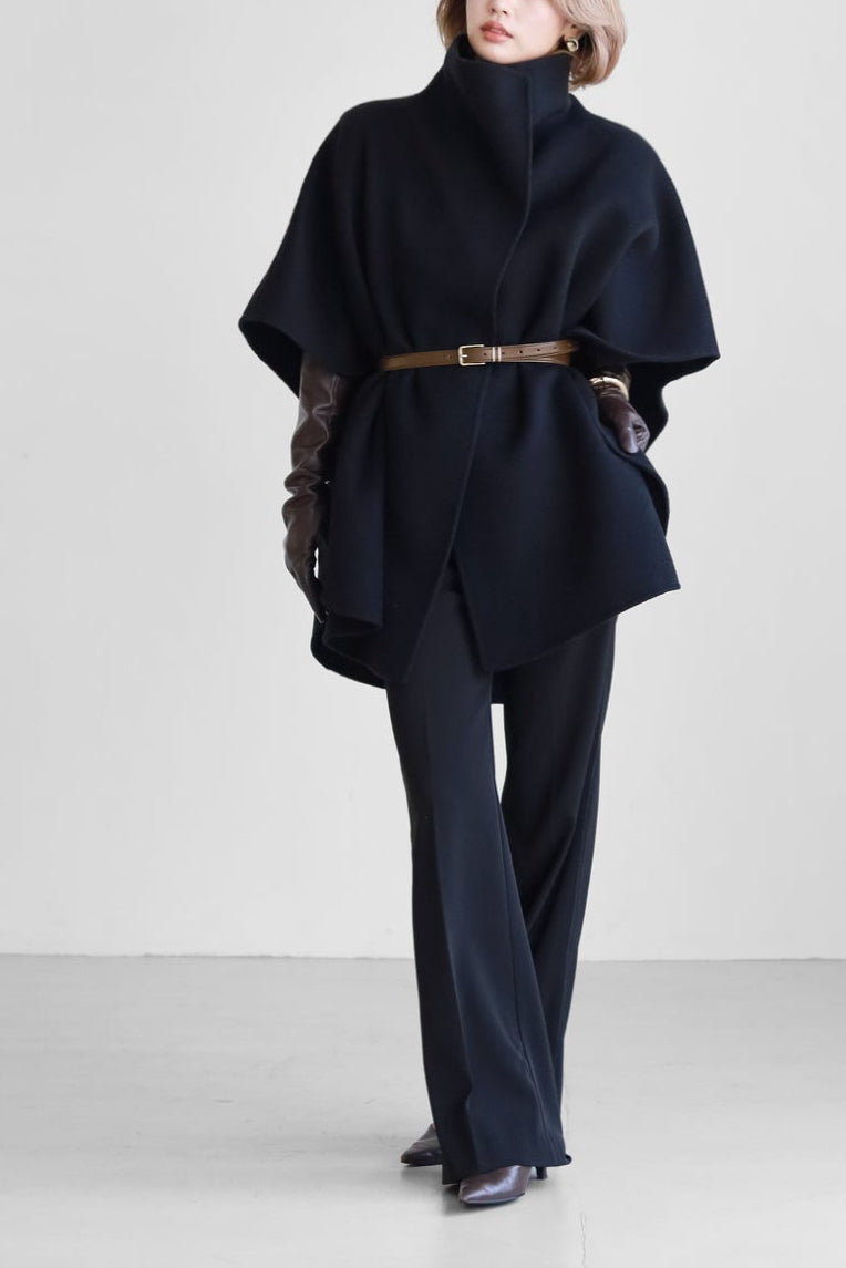 Multi-way cape coat