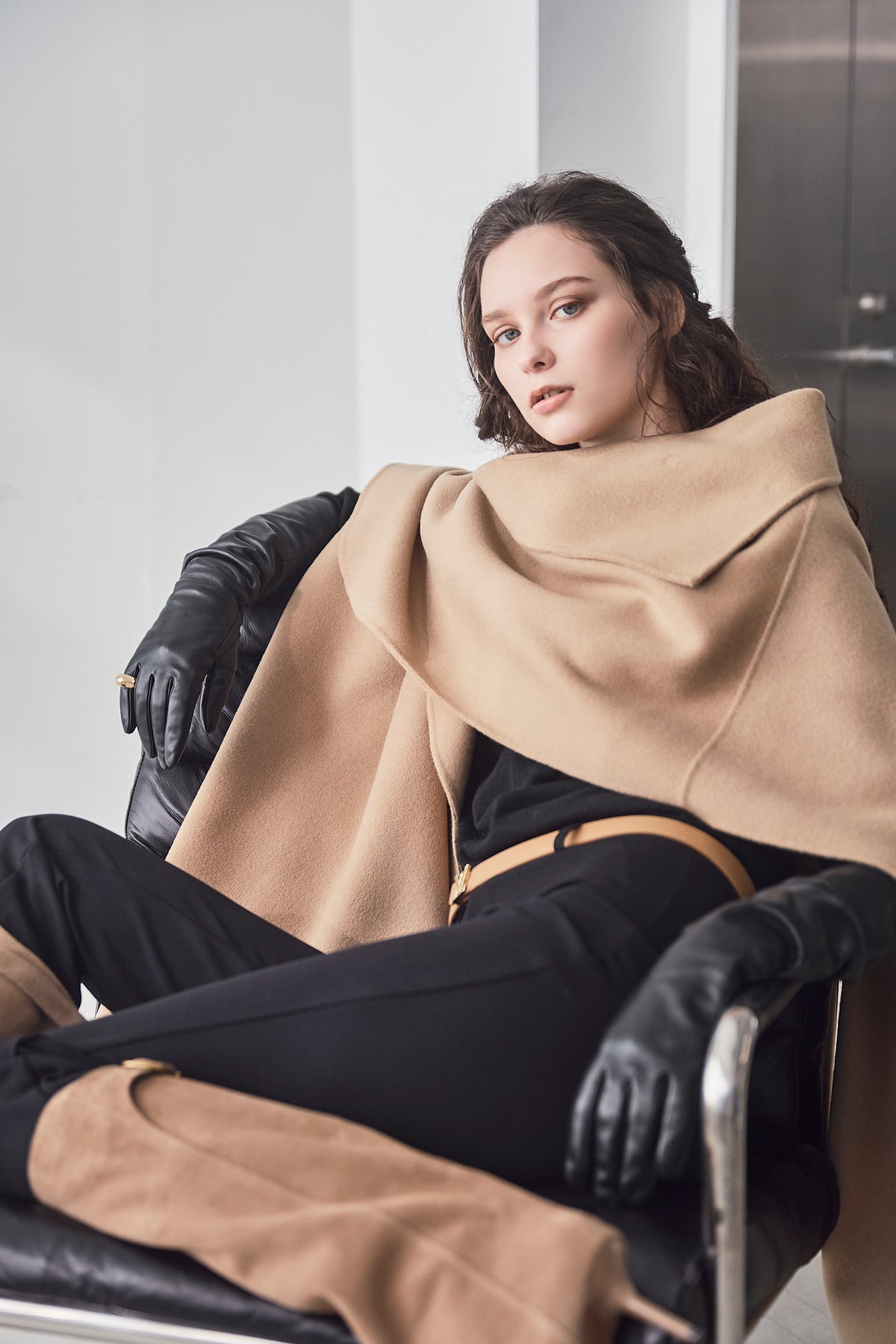 Multi-way cape coat